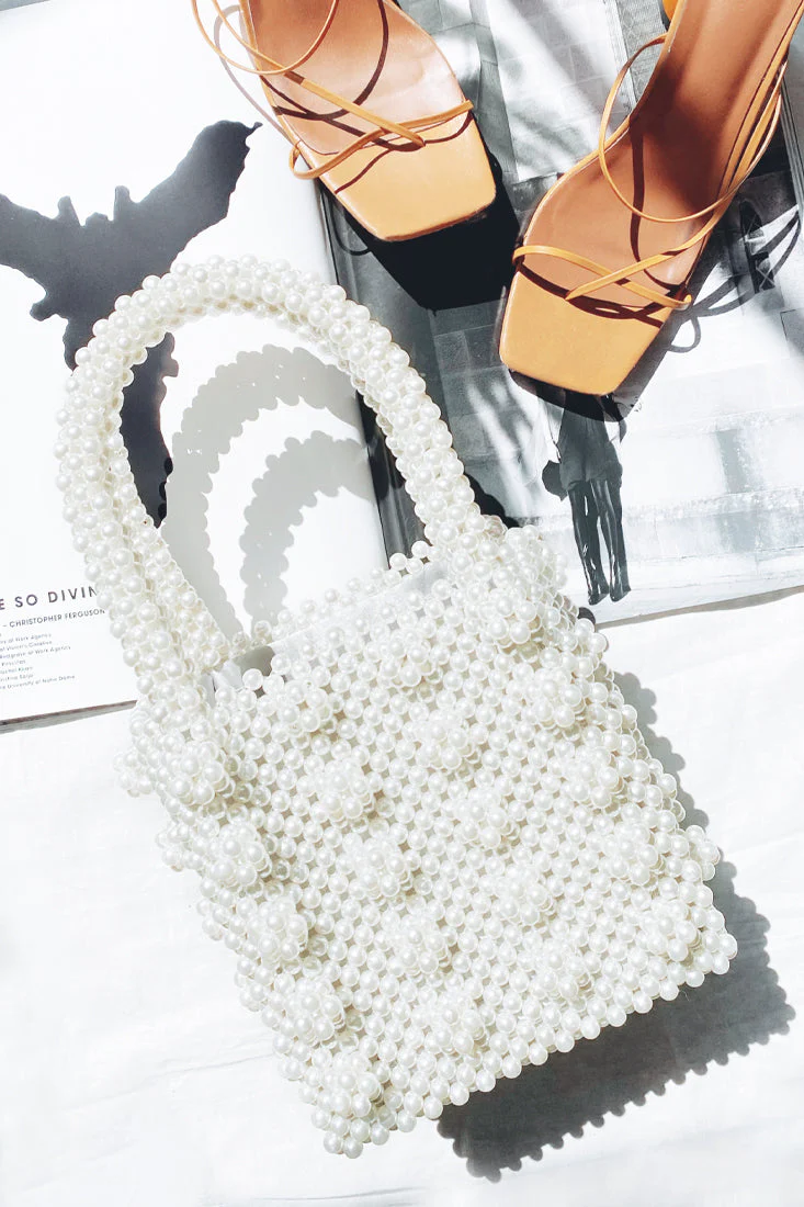 5th Avenue Pearl Box Bag - Image 6