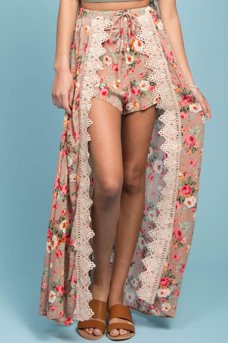 Arianna Festival Skort Mocha - Image 3