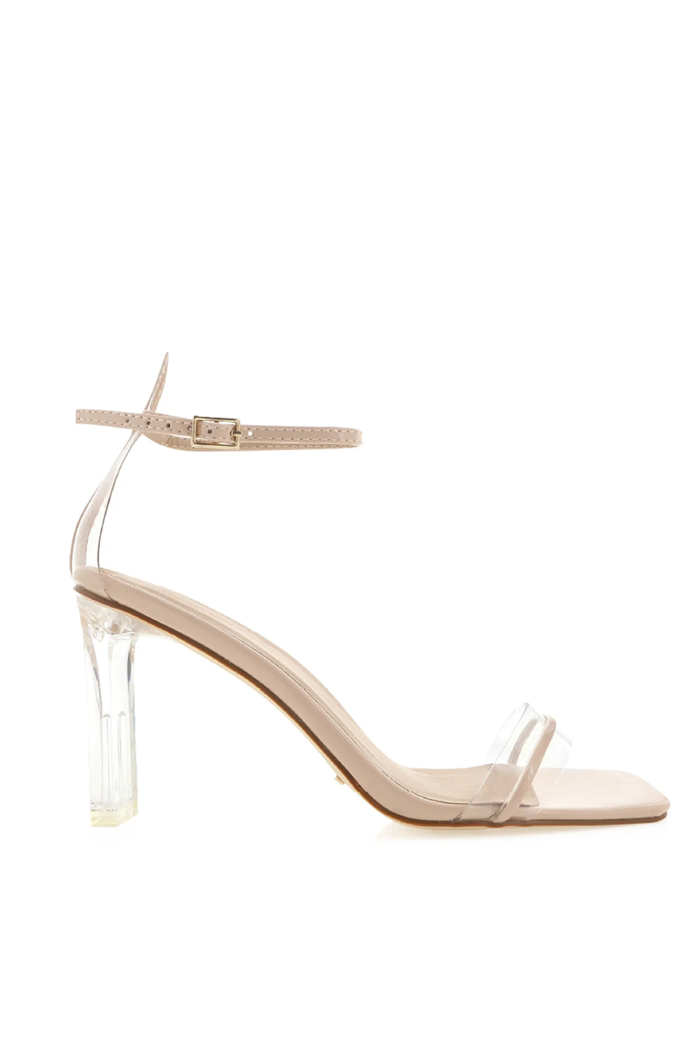 BiLLiNi Oralee Block Heel Nude - Image 3