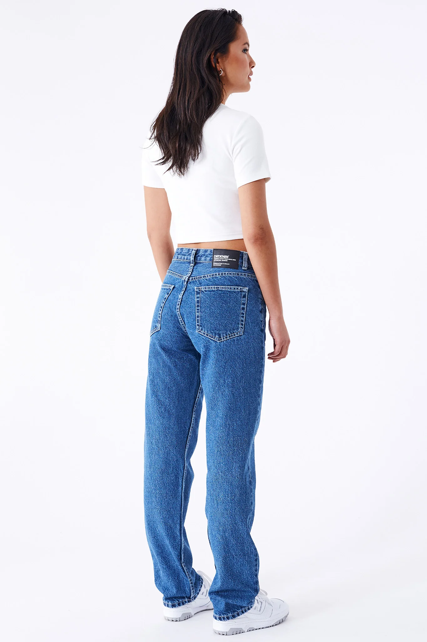 DR DENIM Arch Jeans Pebble Mid Stone - Image 3