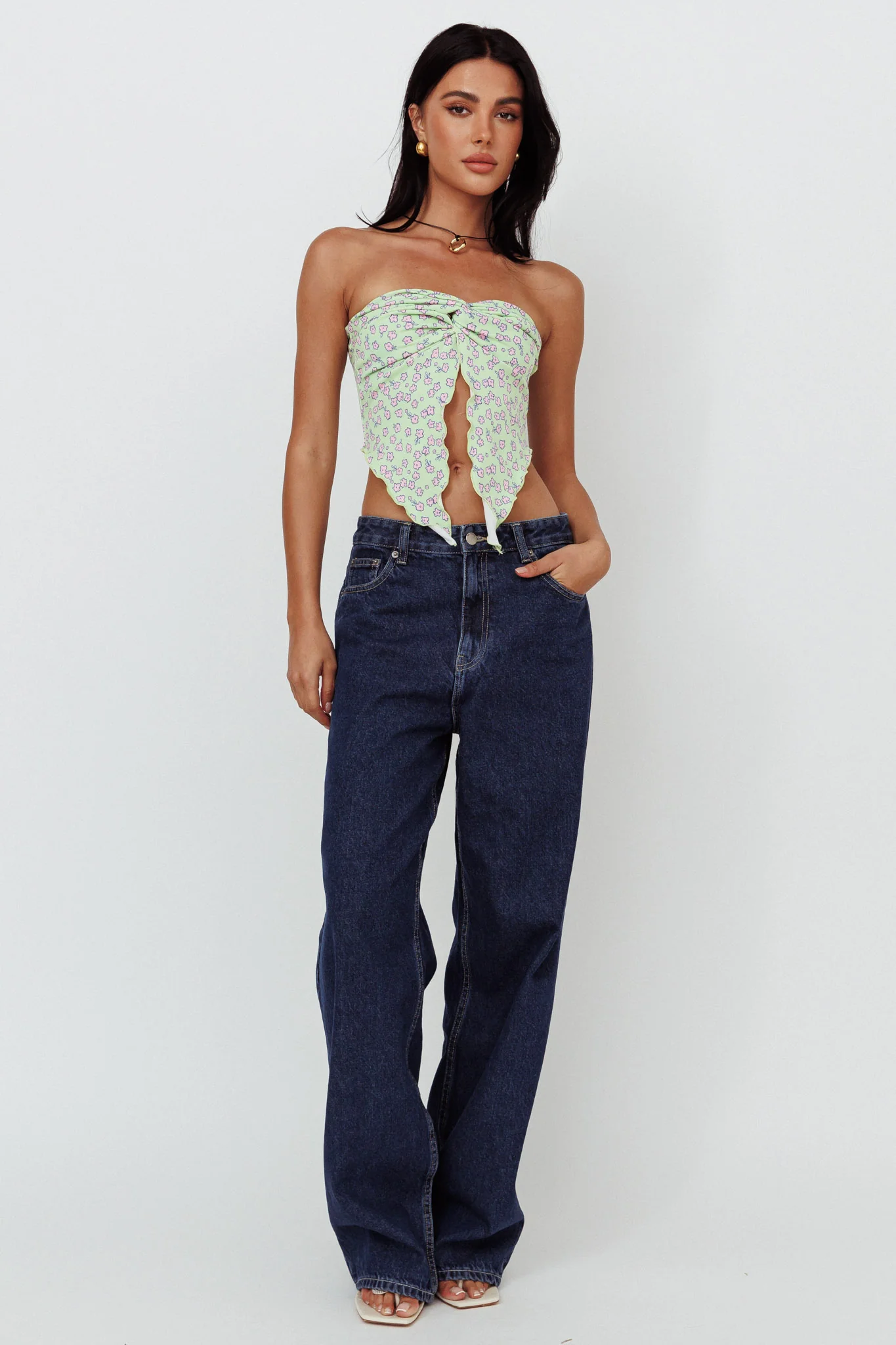 DR DENIM Donna Baggy Jeans Pebble Dark Retro - Image 6