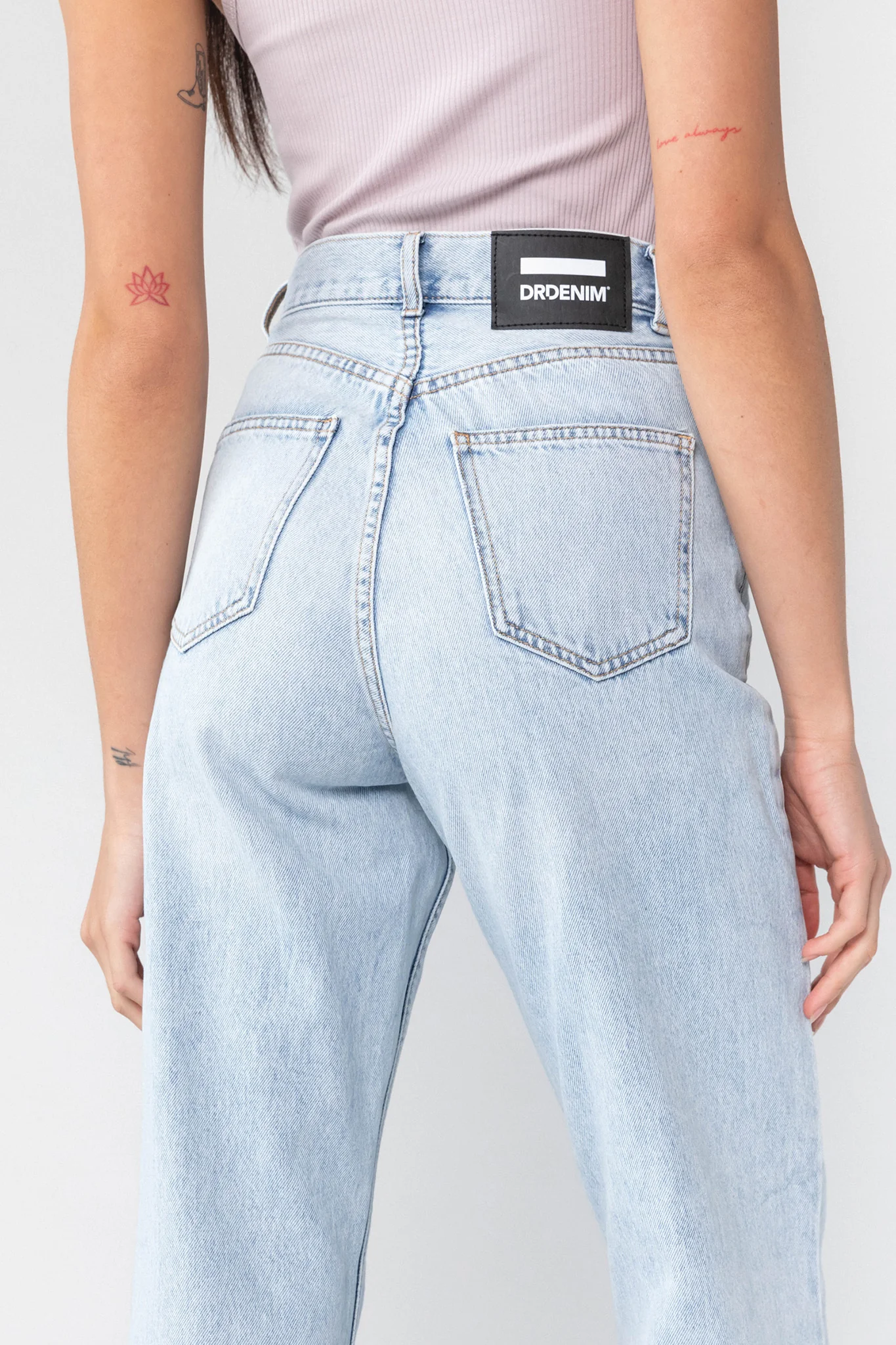 DR DENIM Echo Jeans Bleach Sky - Image 4