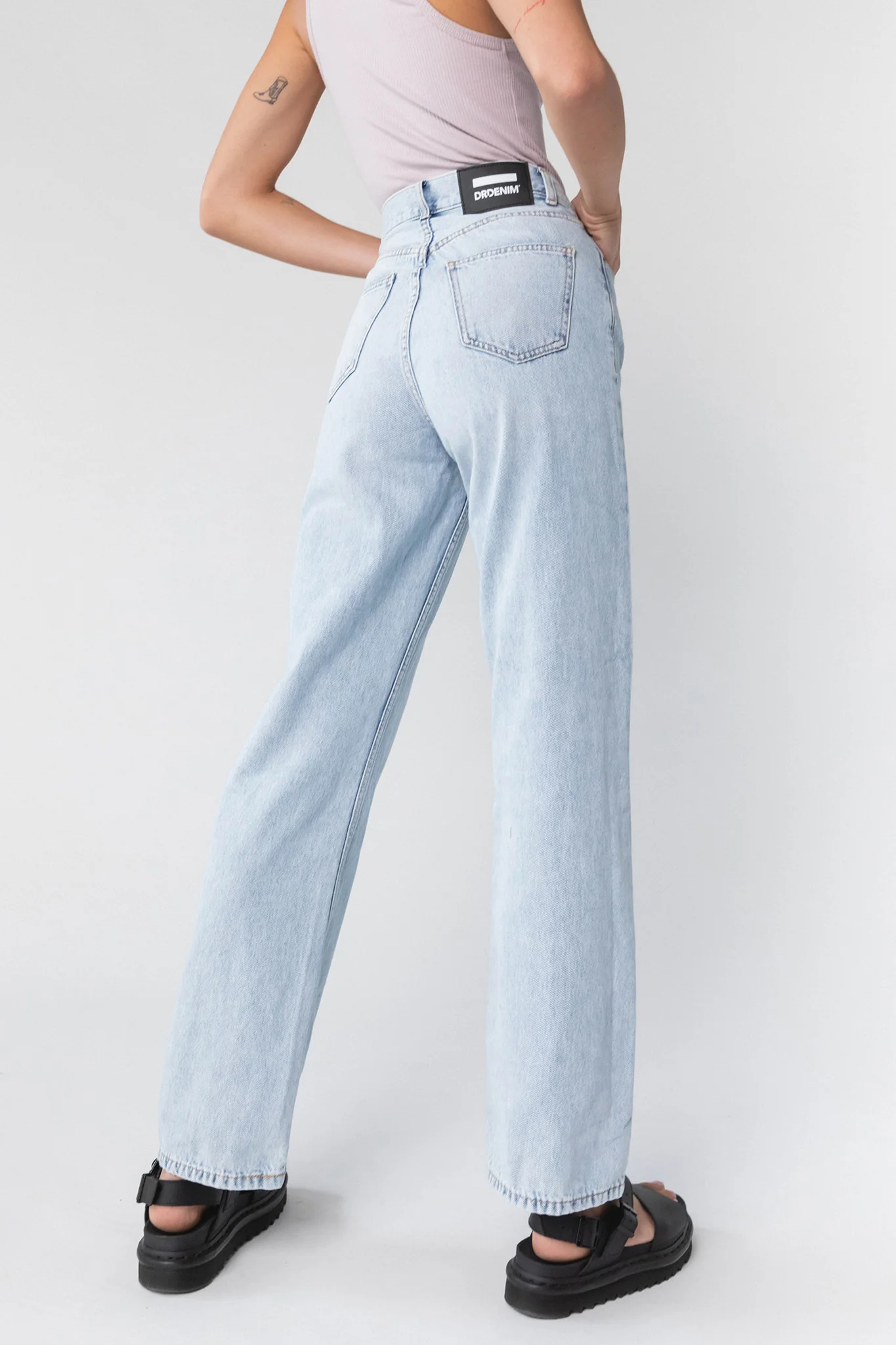 DR DENIM Echo Jeans Bleach Sky - Image 5