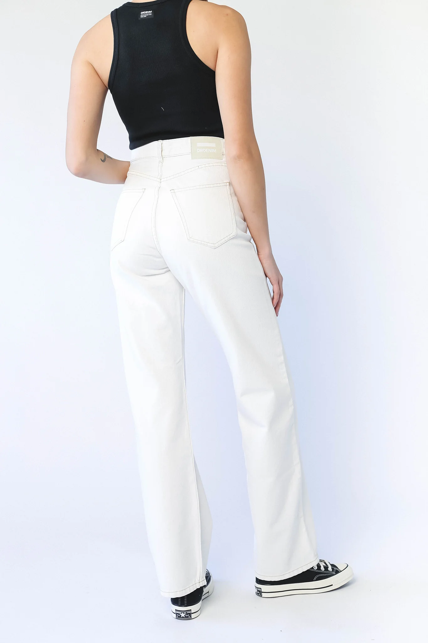 DR DENIM Echo Jeans Light Ecru - Image 5