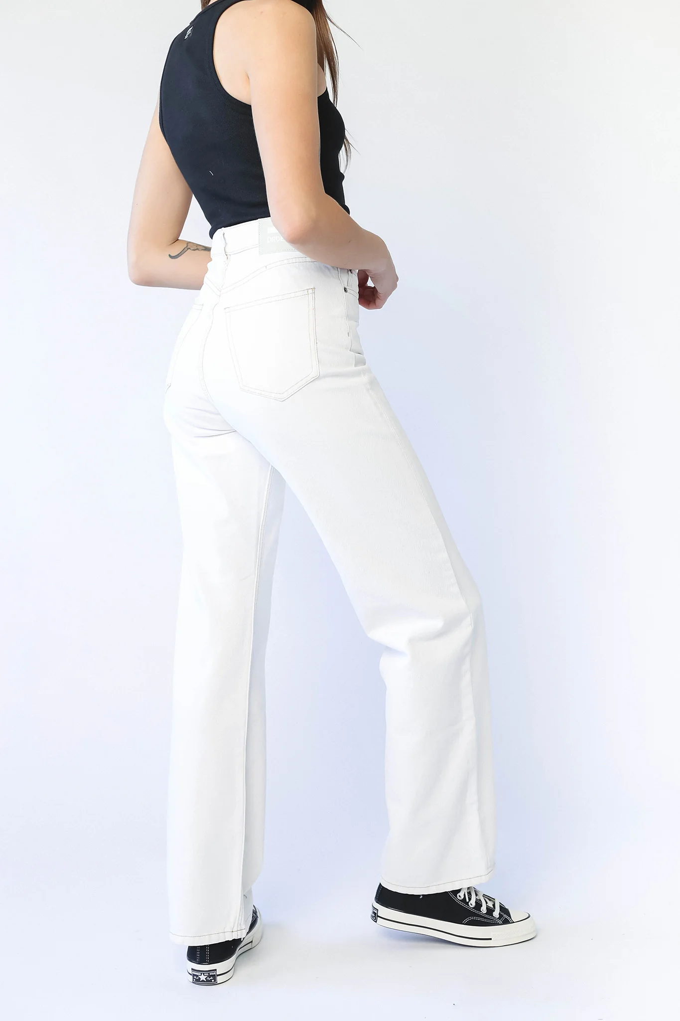 DR DENIM Echo Jeans Light Ecru - Image 7