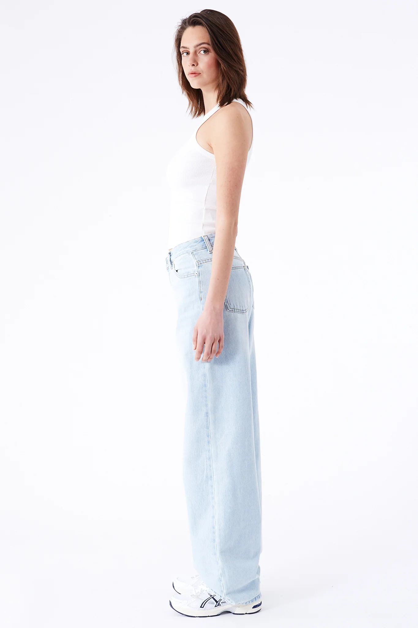 DR DENIM Hill Low Jeans Pale - Image 2