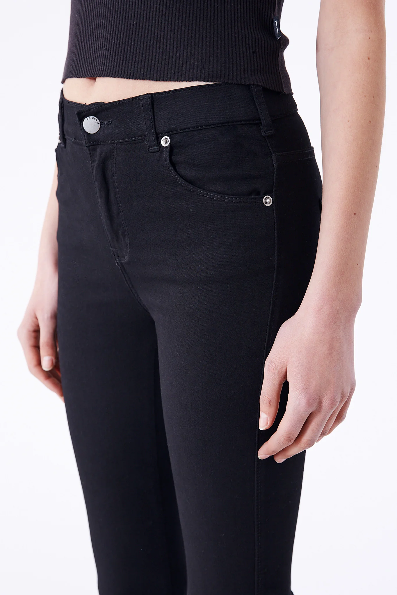 DR DENIM Macy Jeans Black - Image 3