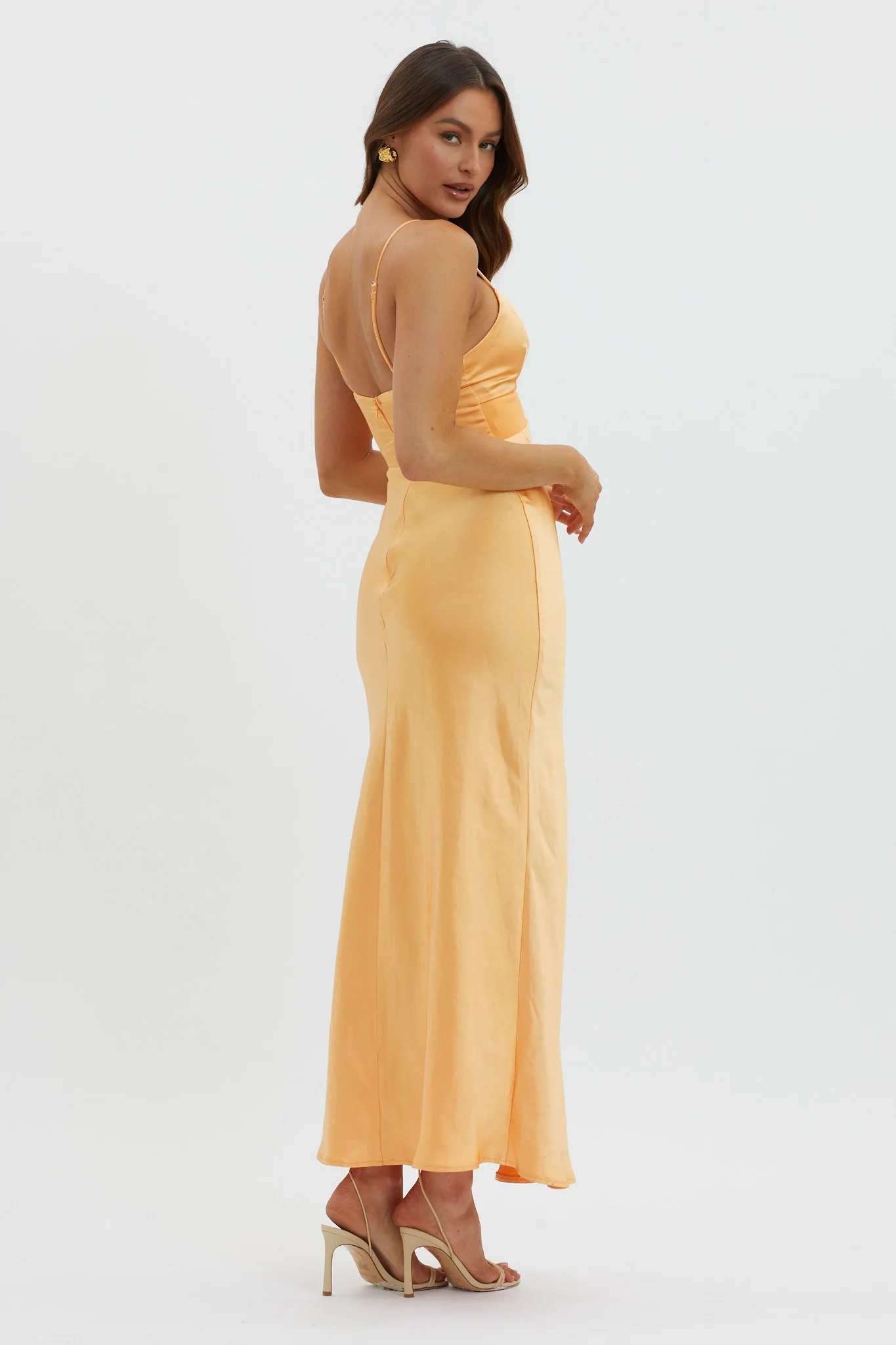 Eternal Sun Keyhole Bust Maxi Dress Mango - Image 2