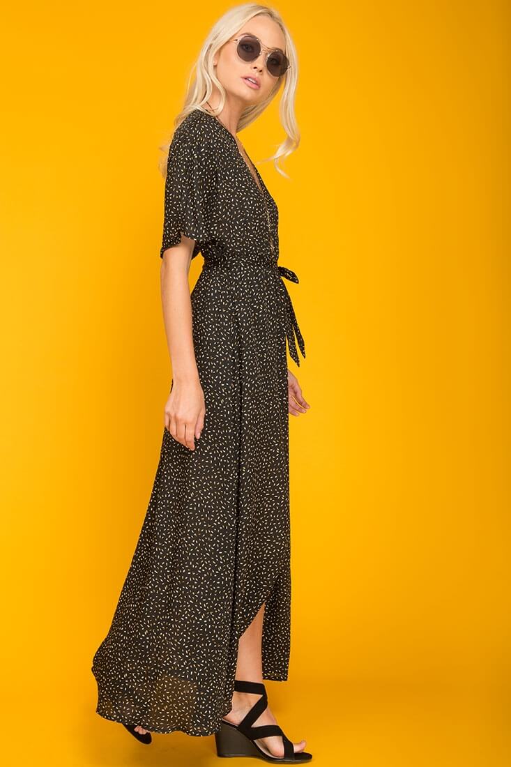 Genesis Cute Maxi Romper Black - Image 4