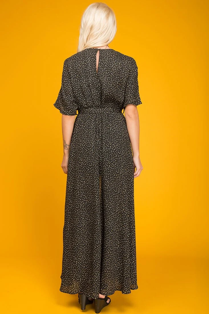 Genesis Cute Maxi Romper Black - Image 5