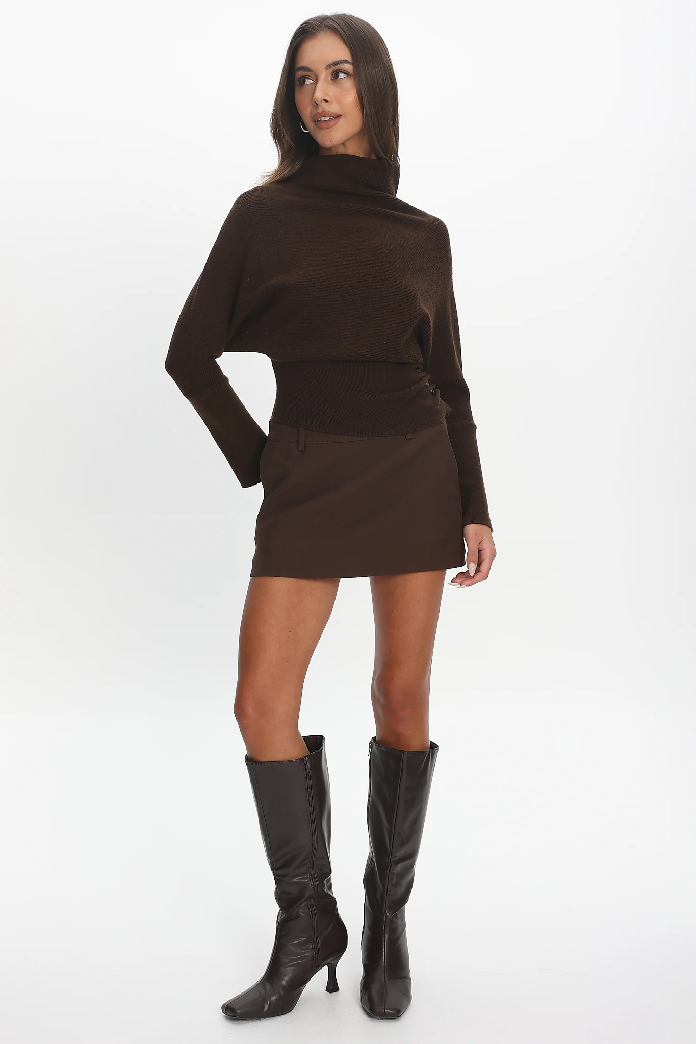 Get Started Mini Skort Brown - Image 2