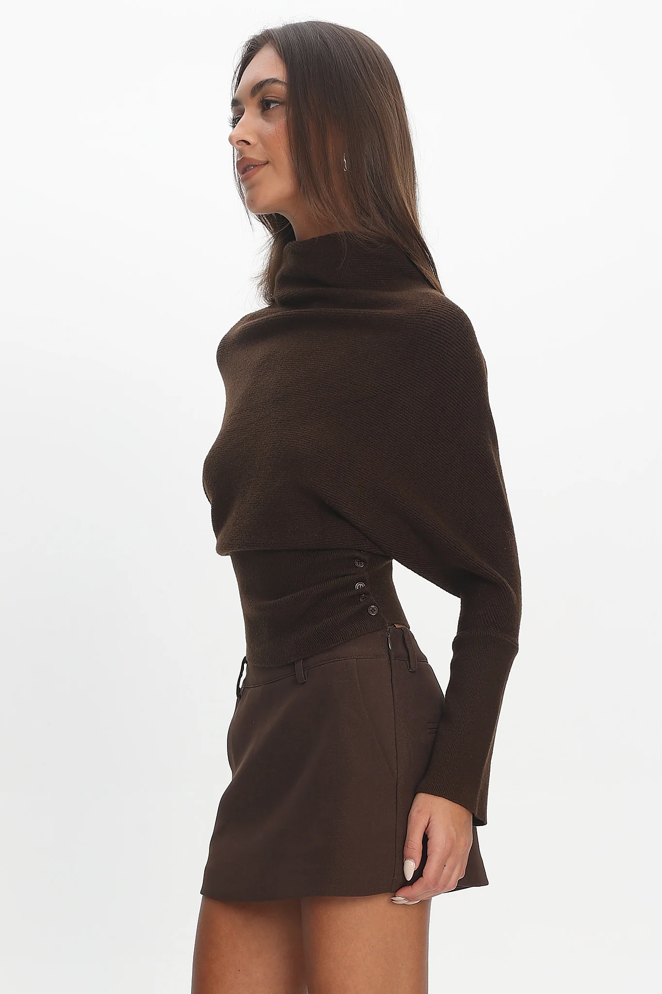 Get Started Mini Skort Brown - Image 5