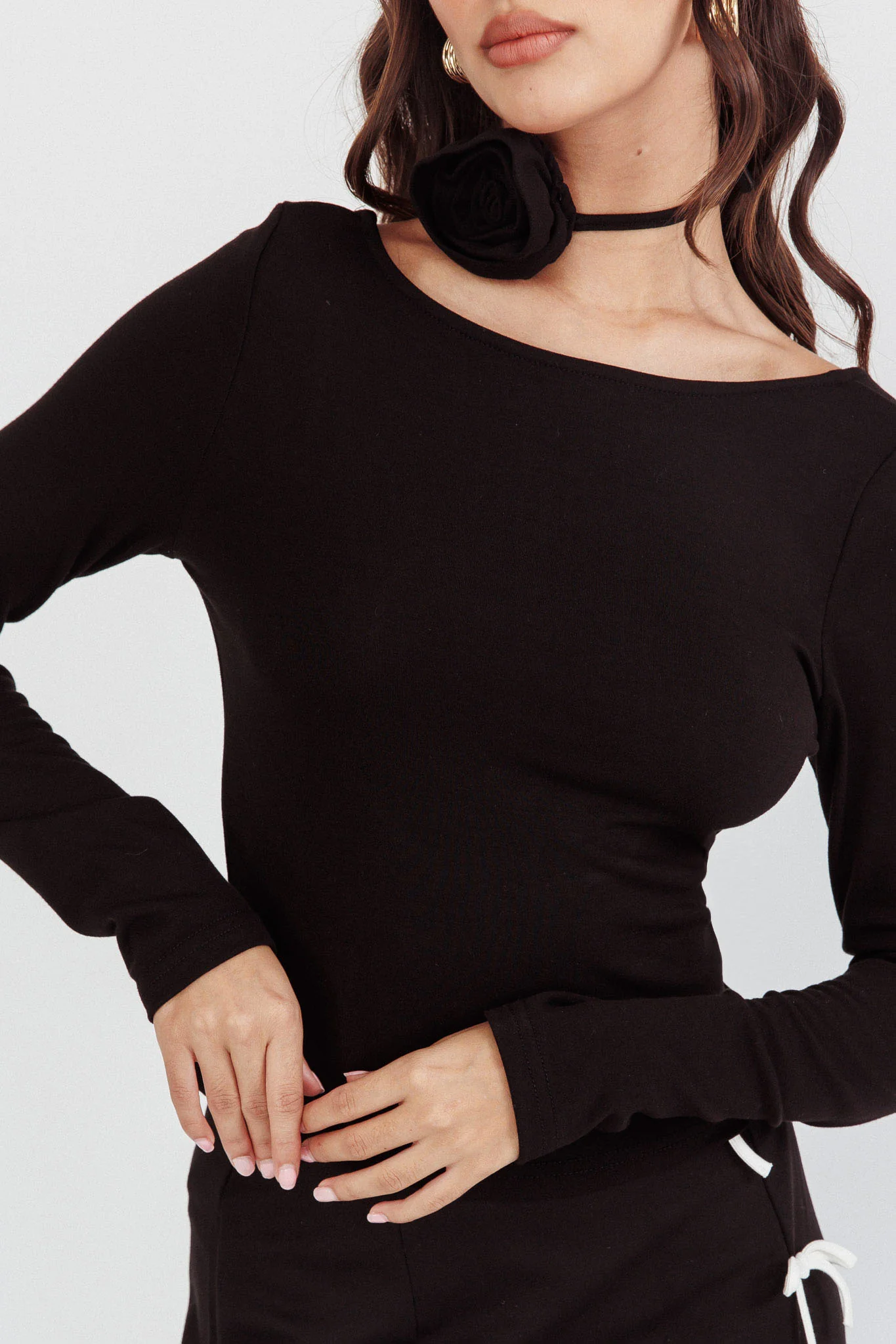 Higher Power Low Back Top Black - Image 3