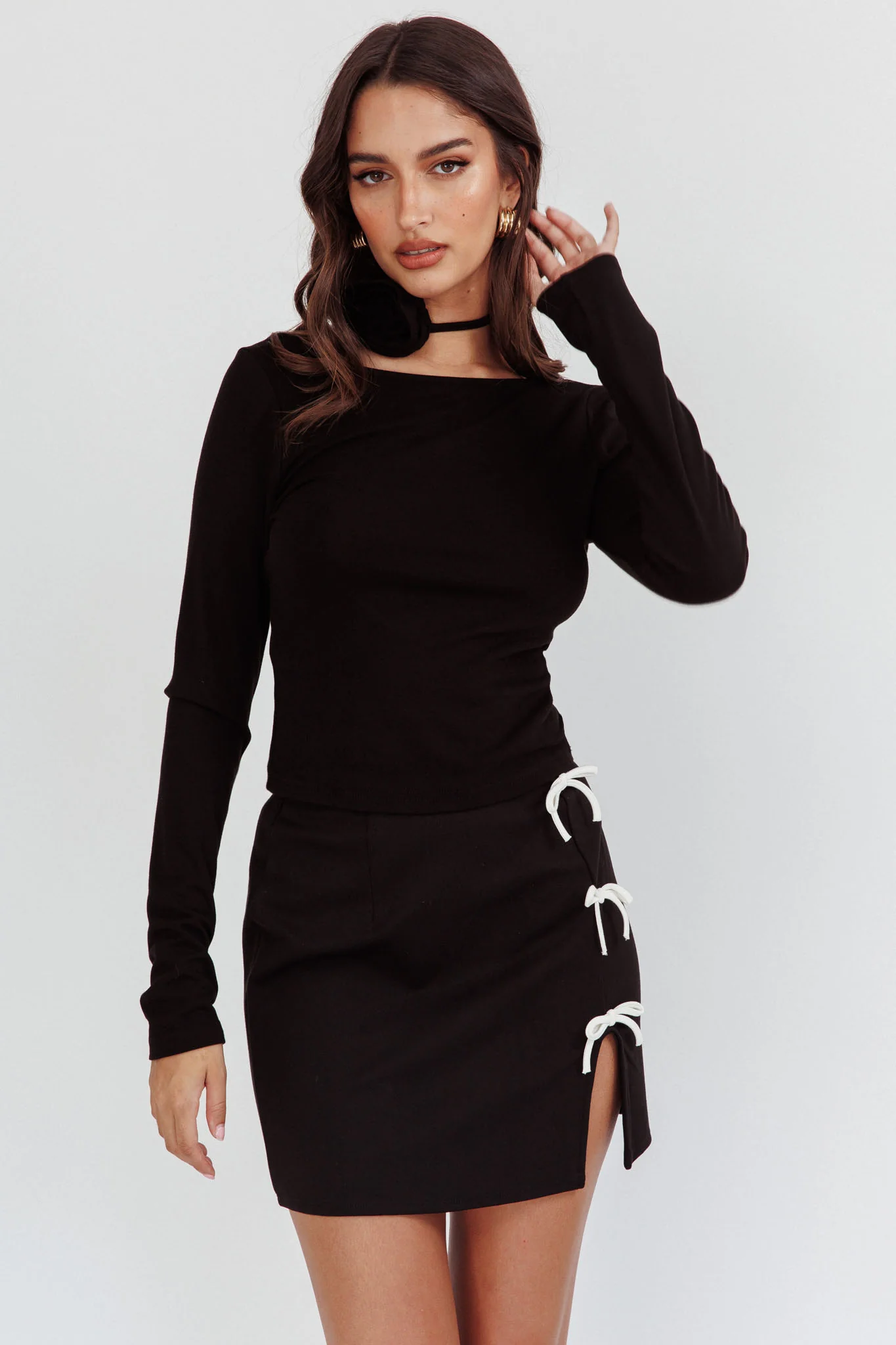 Higher Power Low Back Top Black - Image 5