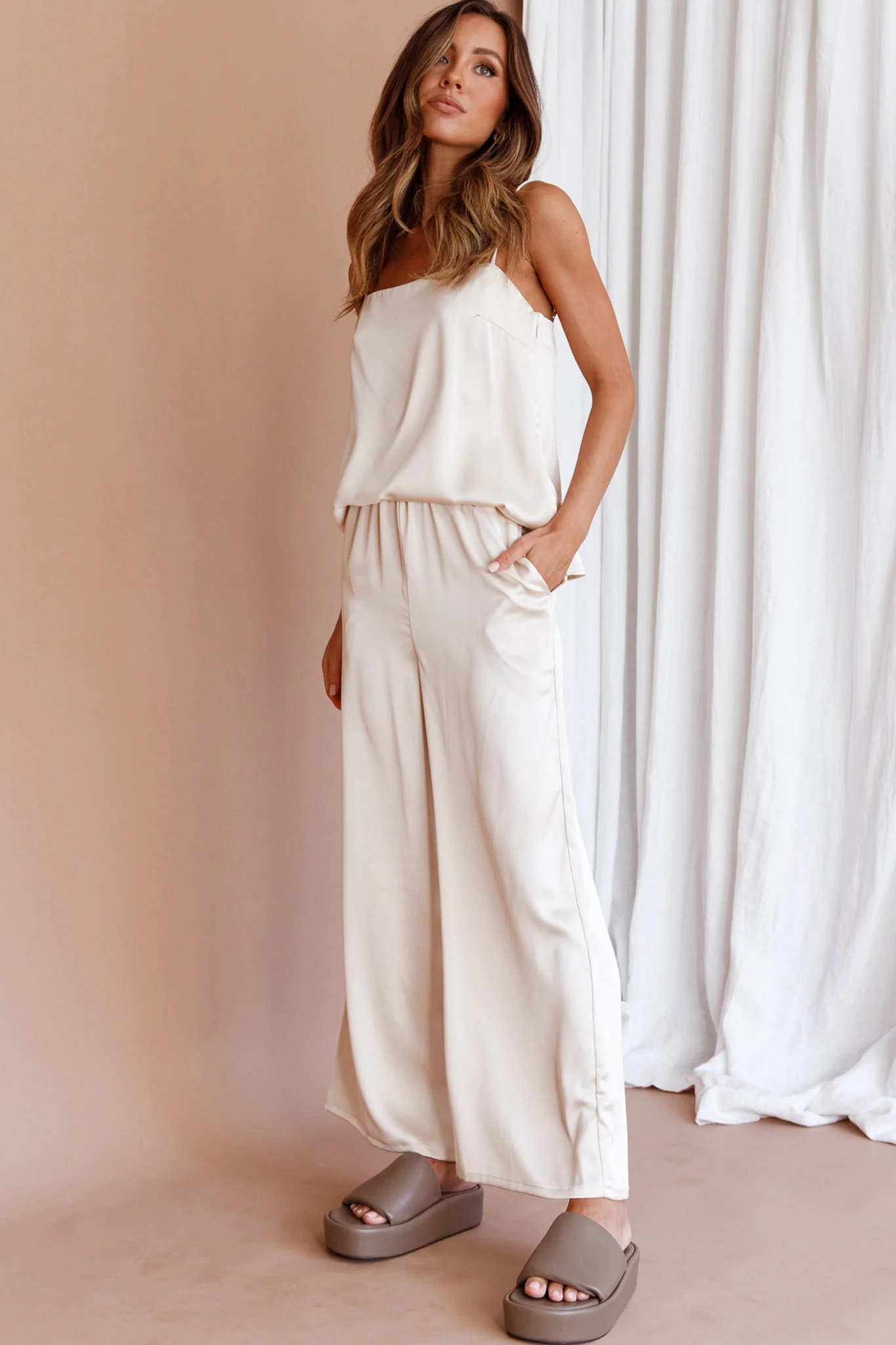 Hotel California Cami Top Stone - Image 6