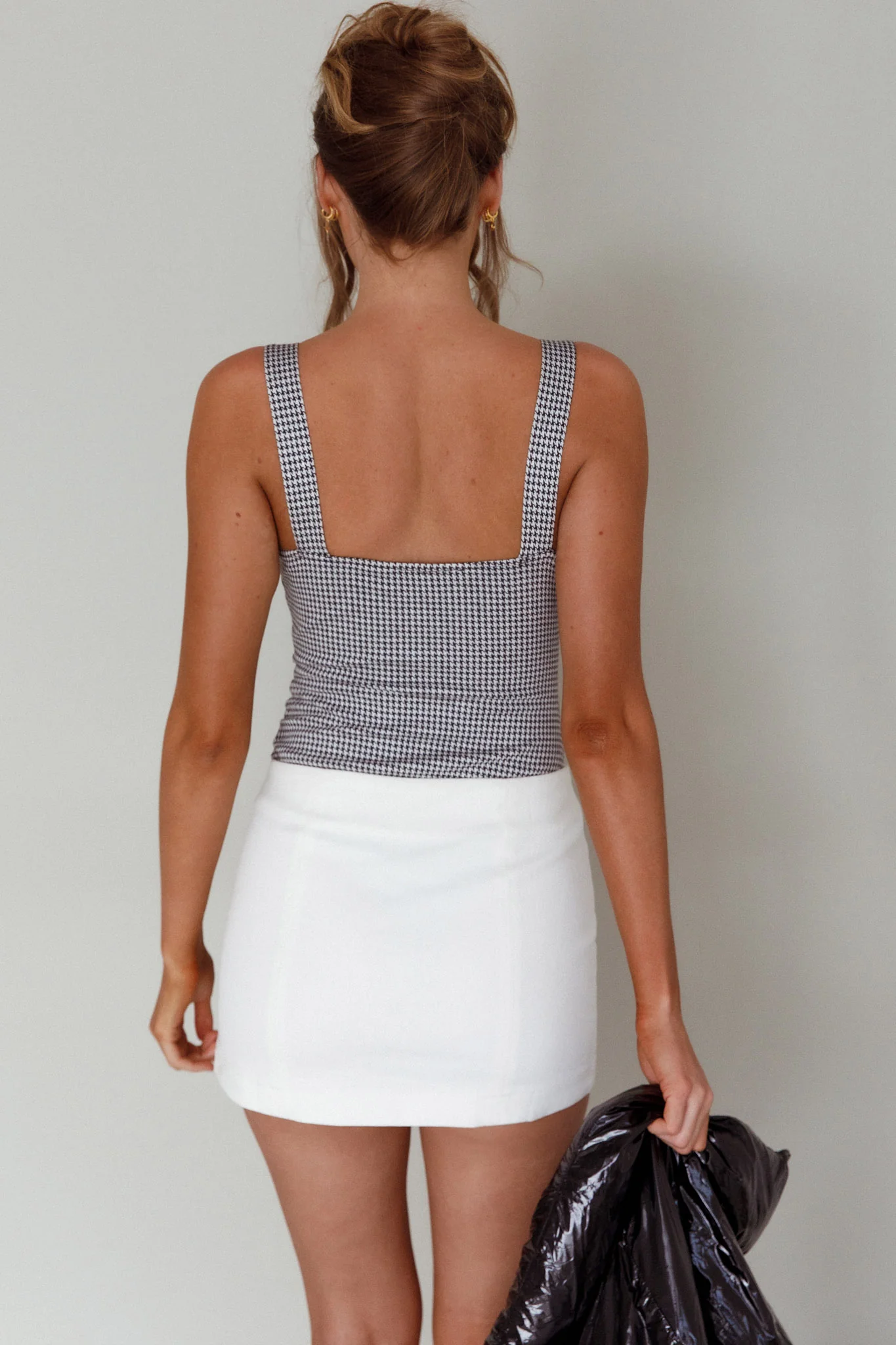 Ivy League Houndstooth Bodysuit Multi - Image 2