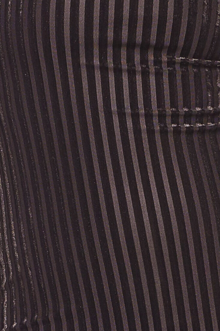 Jane Mid-Turtleneck Ribbed Bodycon Dress Black - Image 6