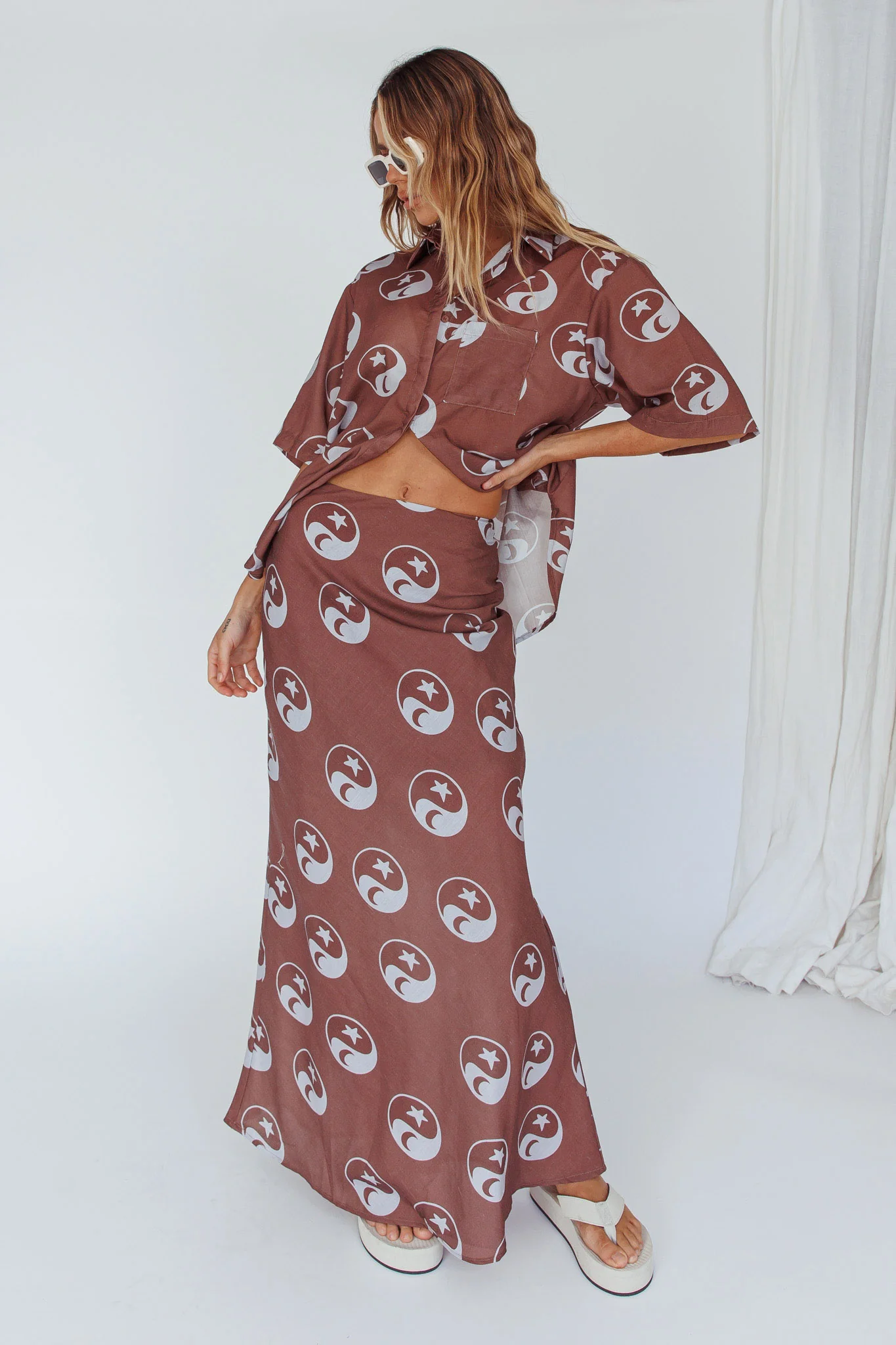Just A Hunch Button Shirt Yin Yang Coco - Image 5