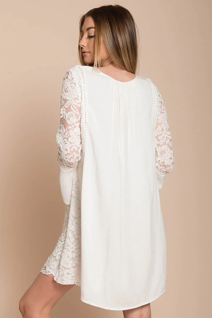 La Jolla Everyday Dress White - Image 4