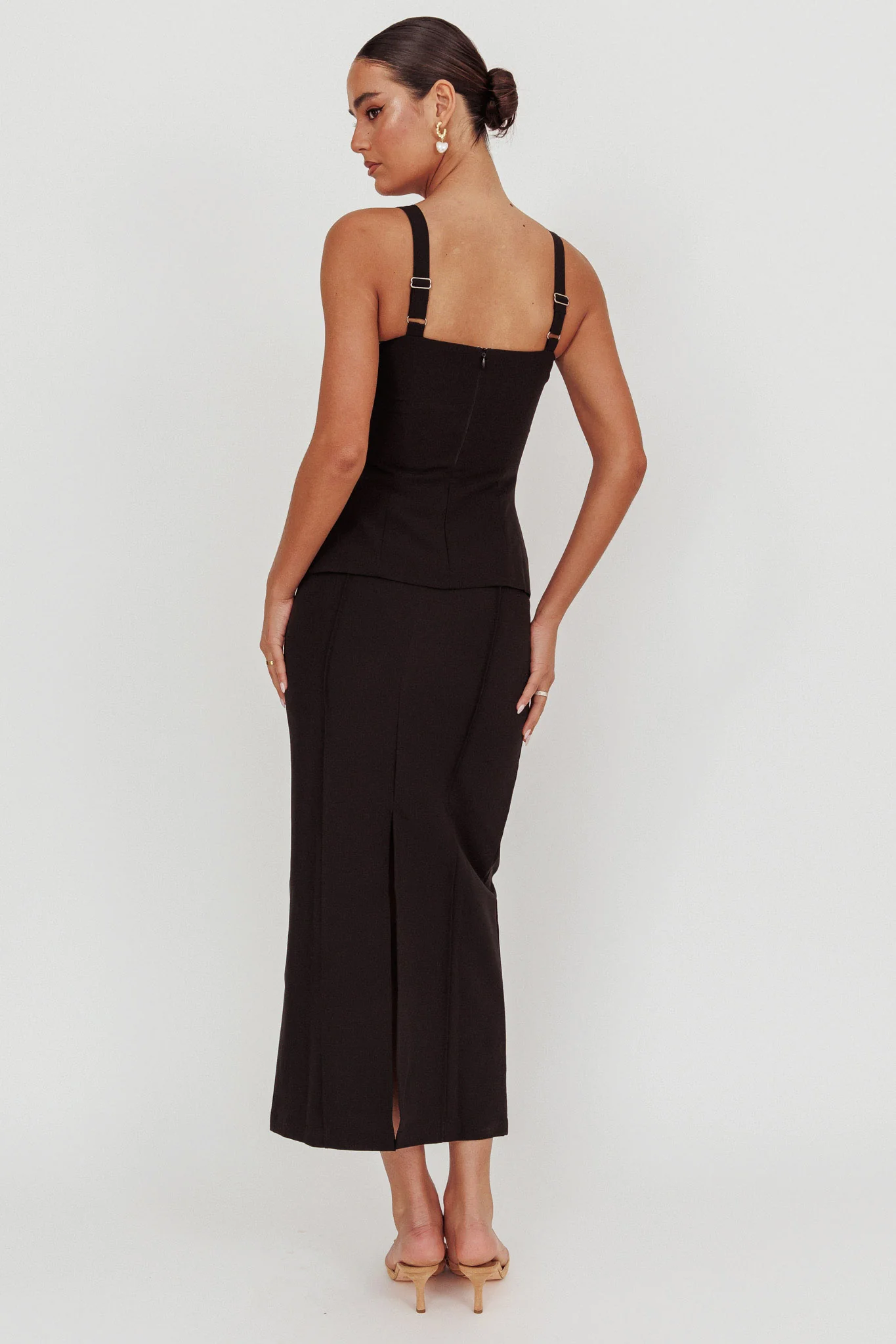 Like I Do Maxi Skirt Black - Image 3