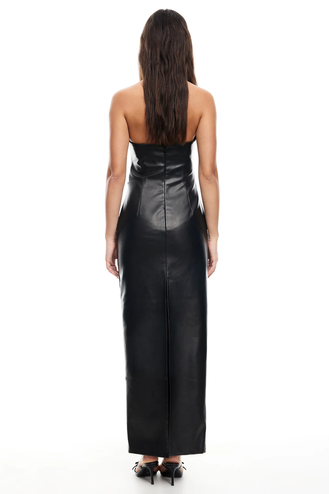 LIONESS 1999 Maxi Dress Onyx - Image 2