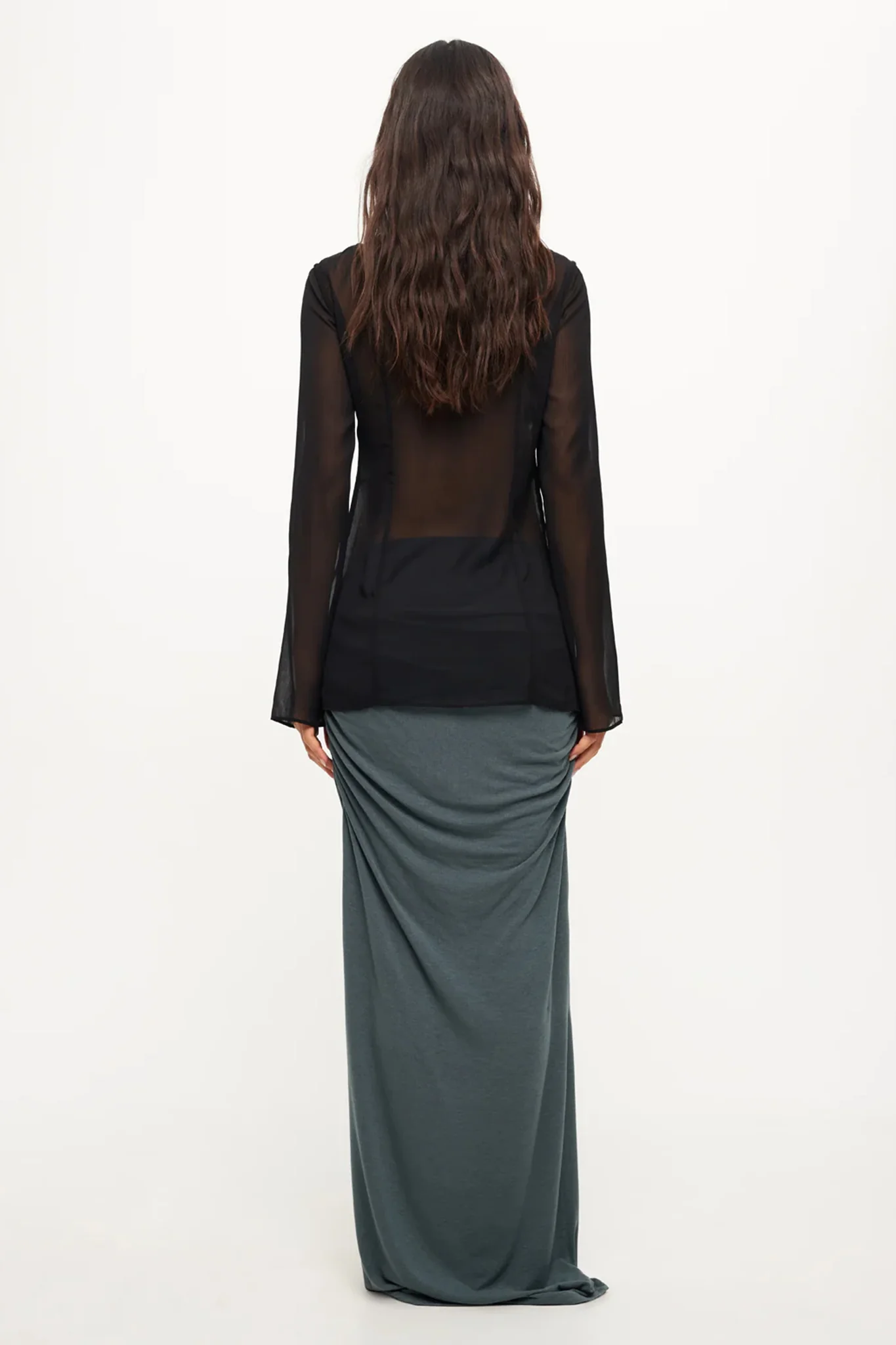 LIONESS Barely There Tie Top Onyx - Image 2