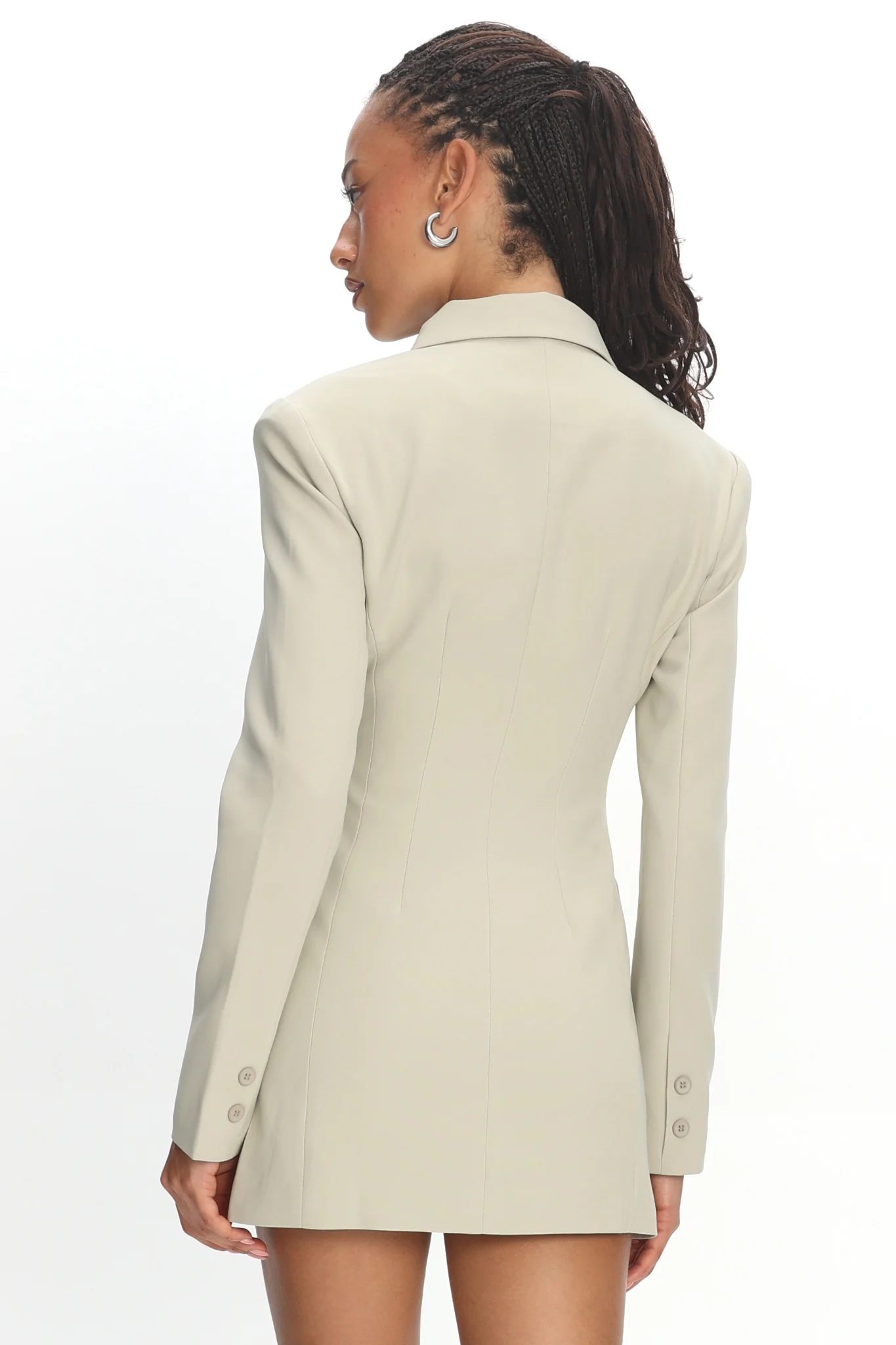 LIONESS Cheri Mini Dress Matcha - Image 3