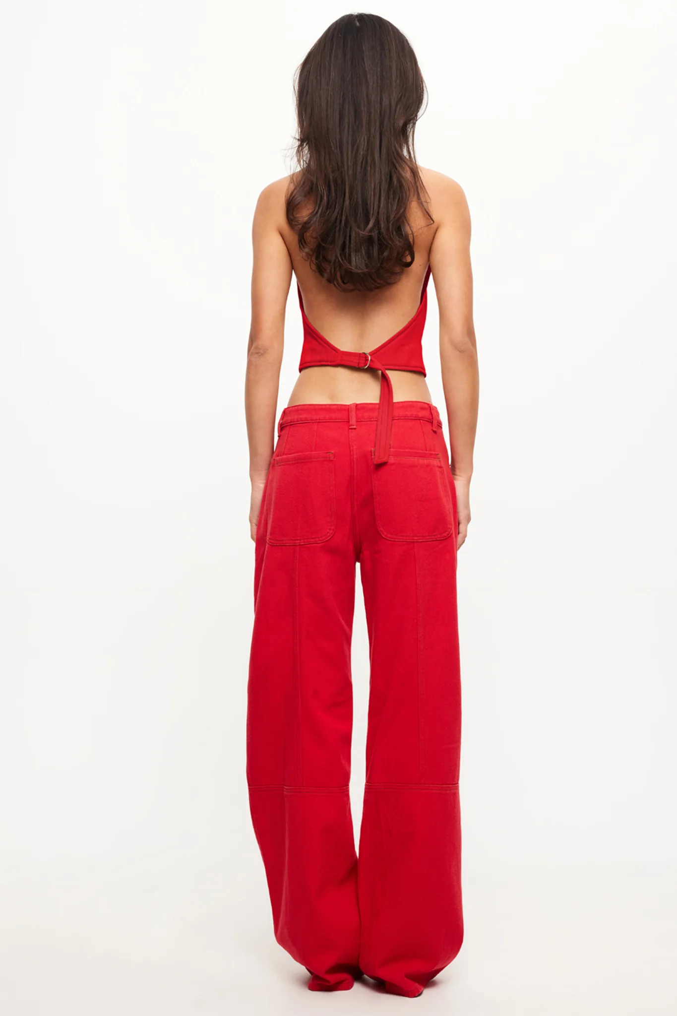 LIONESS Dawson Jeans Crimson - Image 4