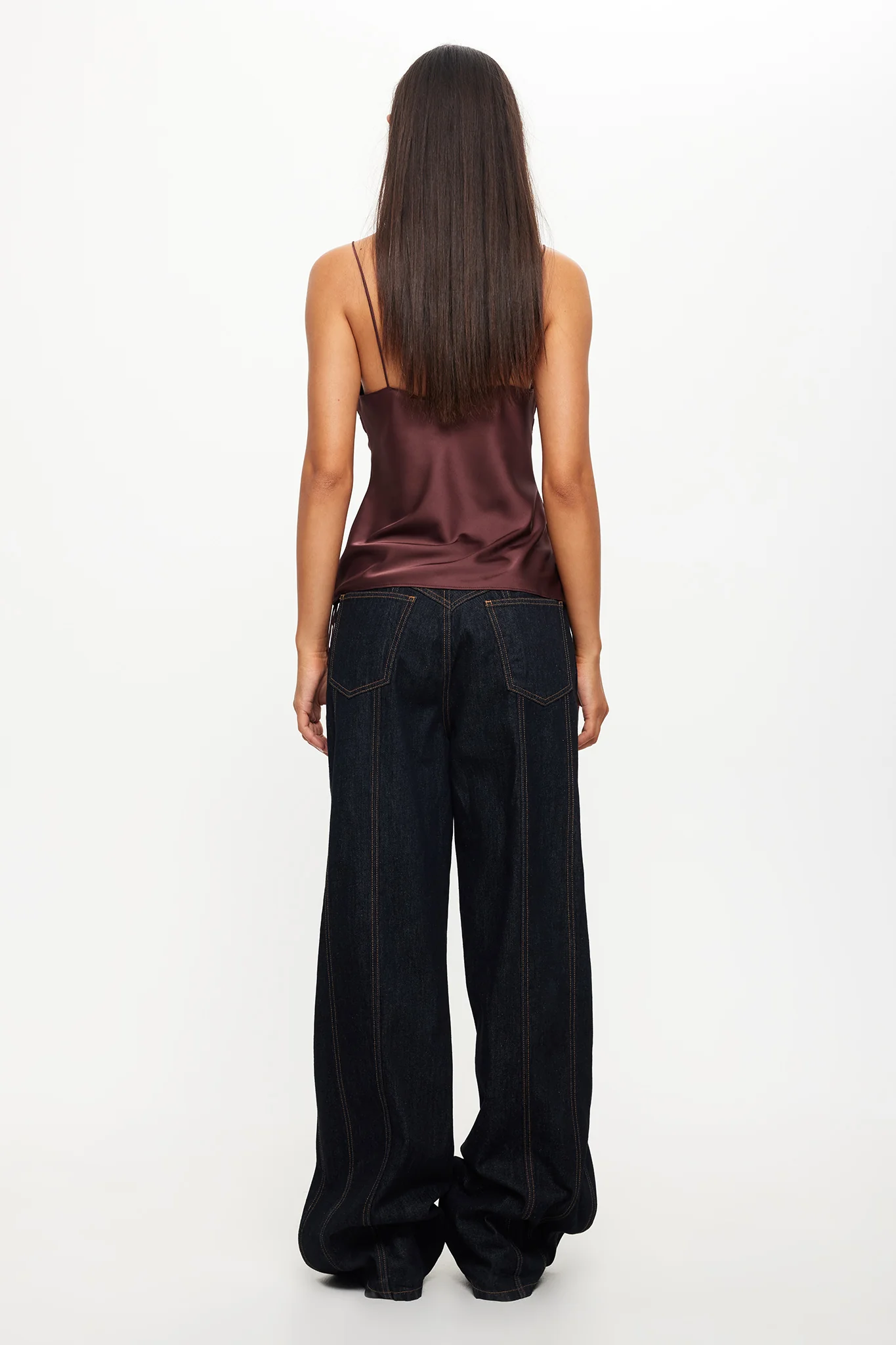 LIONESS Mariah Cami Top Garnet - Image 2