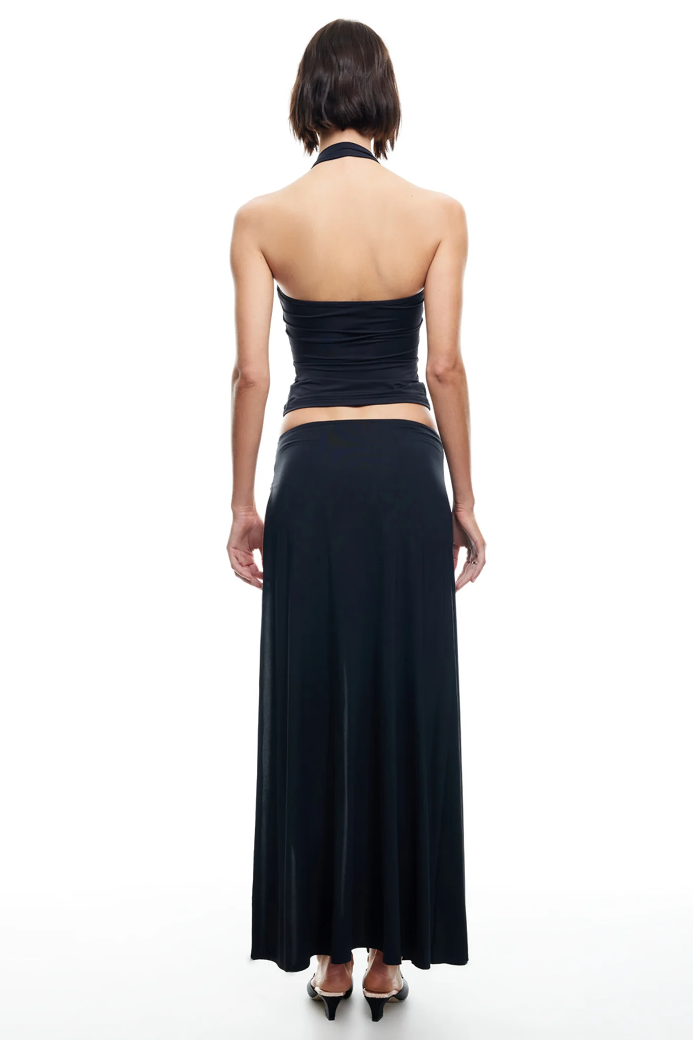 LIONESS Merci Maxi Skirt Onyx - Image 6