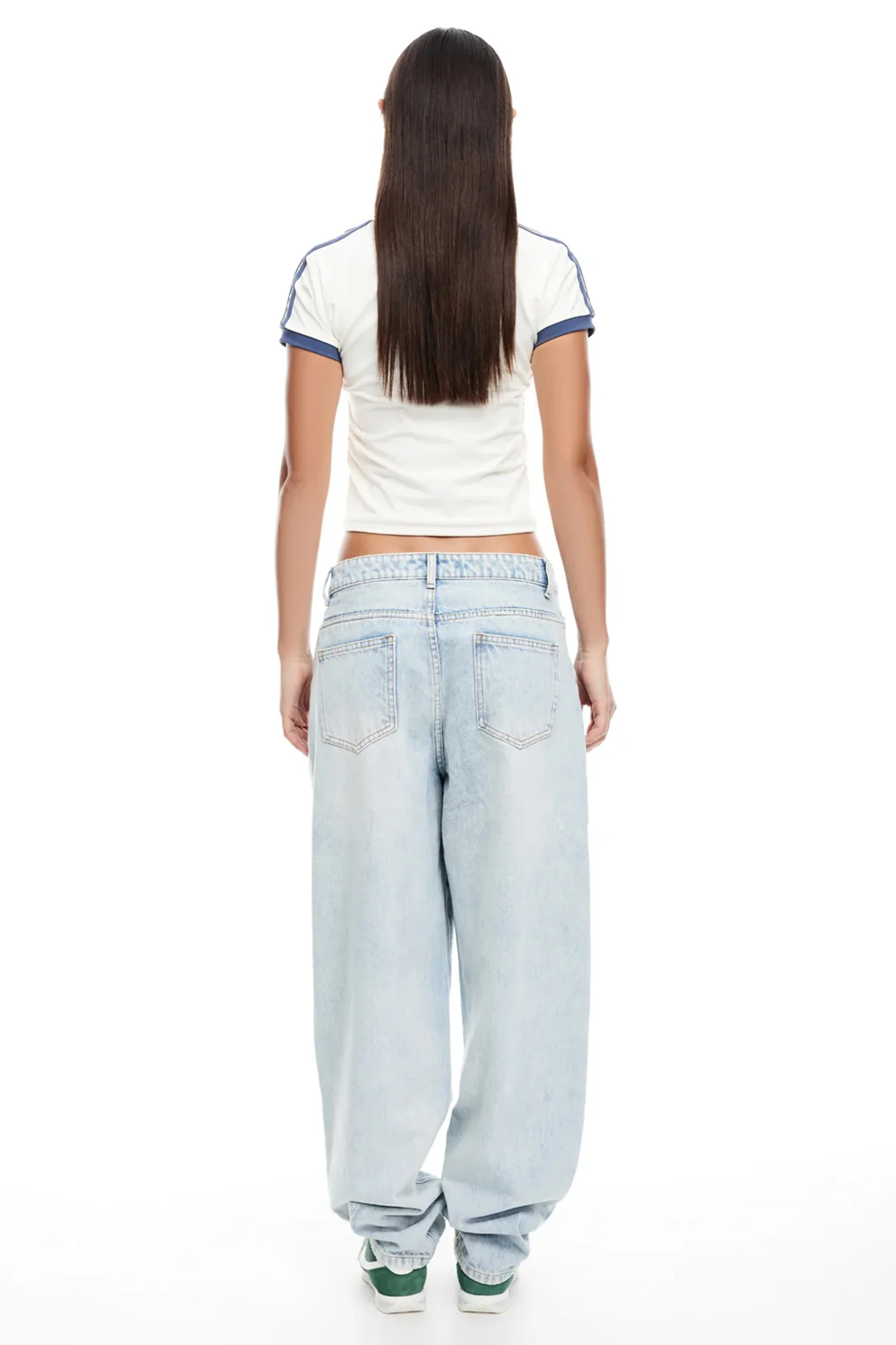 LIONESS On My Way Denim Jeans Light Denim - Image 2