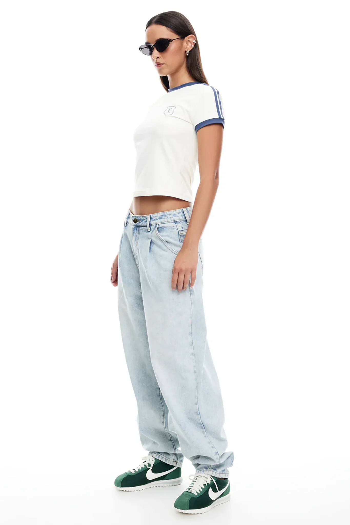 LIONESS On My Way Denim Jeans Light Denim - Image 3