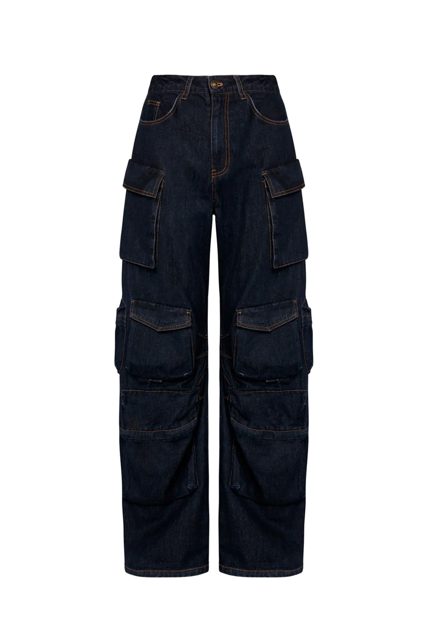 LIONESS Smokeshow Jeans Dark Denim - Image 5