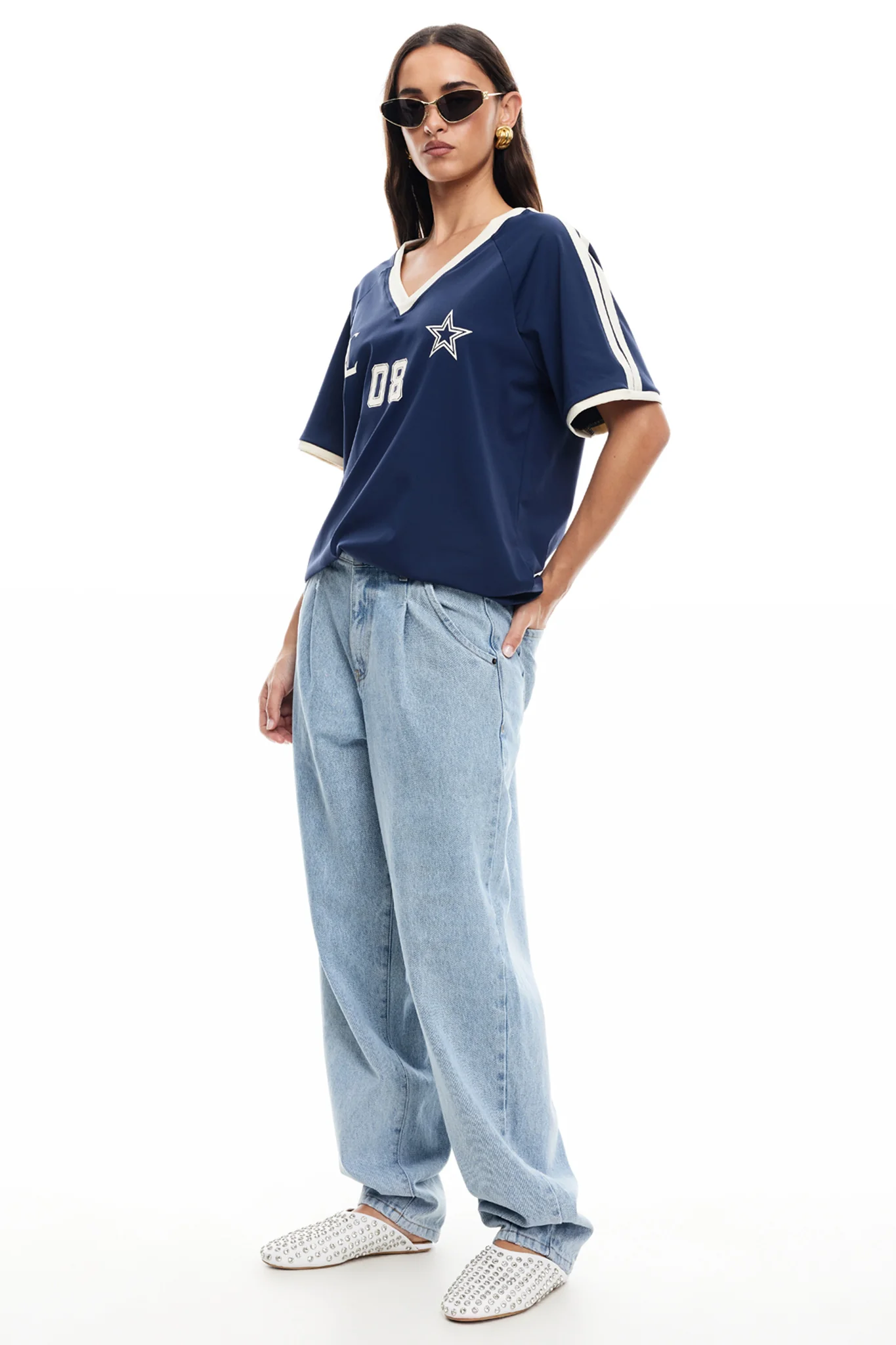 LIONESS Spectate Top Indigo - Image 4
