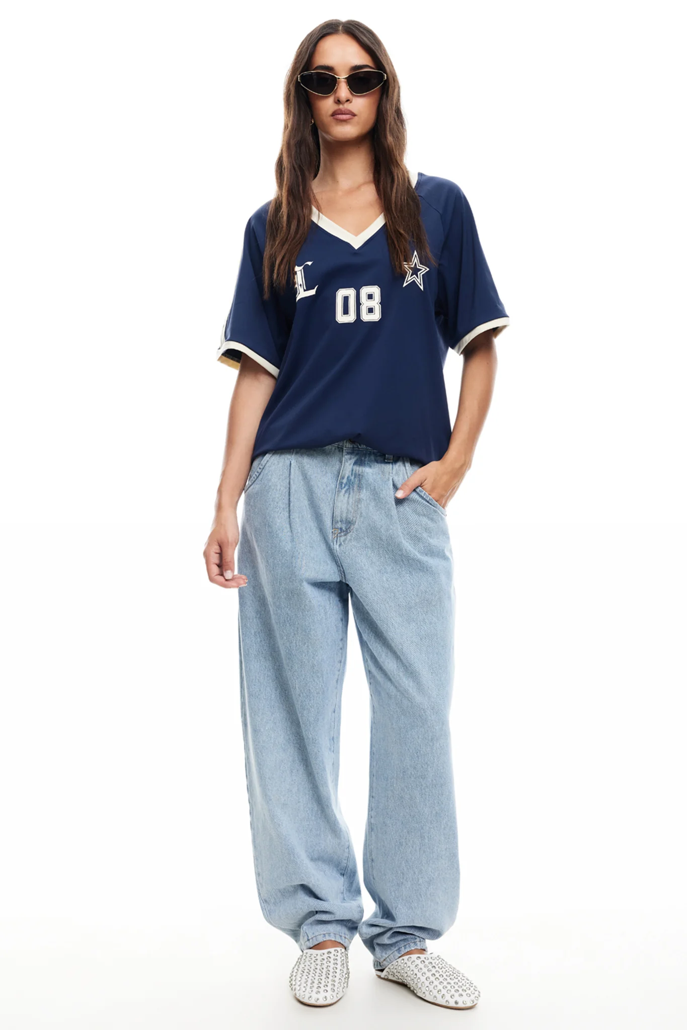LIONESS Spectate Top Indigo - Image 6