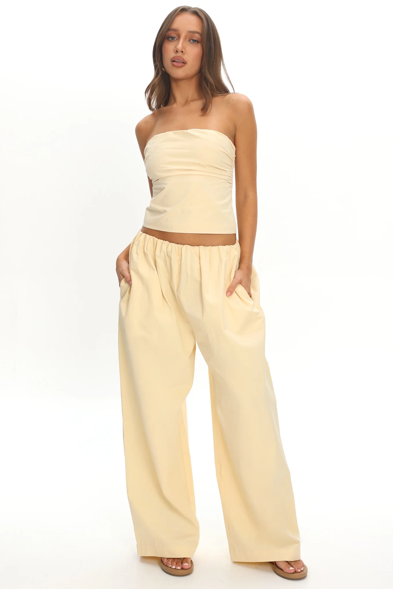 LIONESS Tidekiss Pant Lemontini