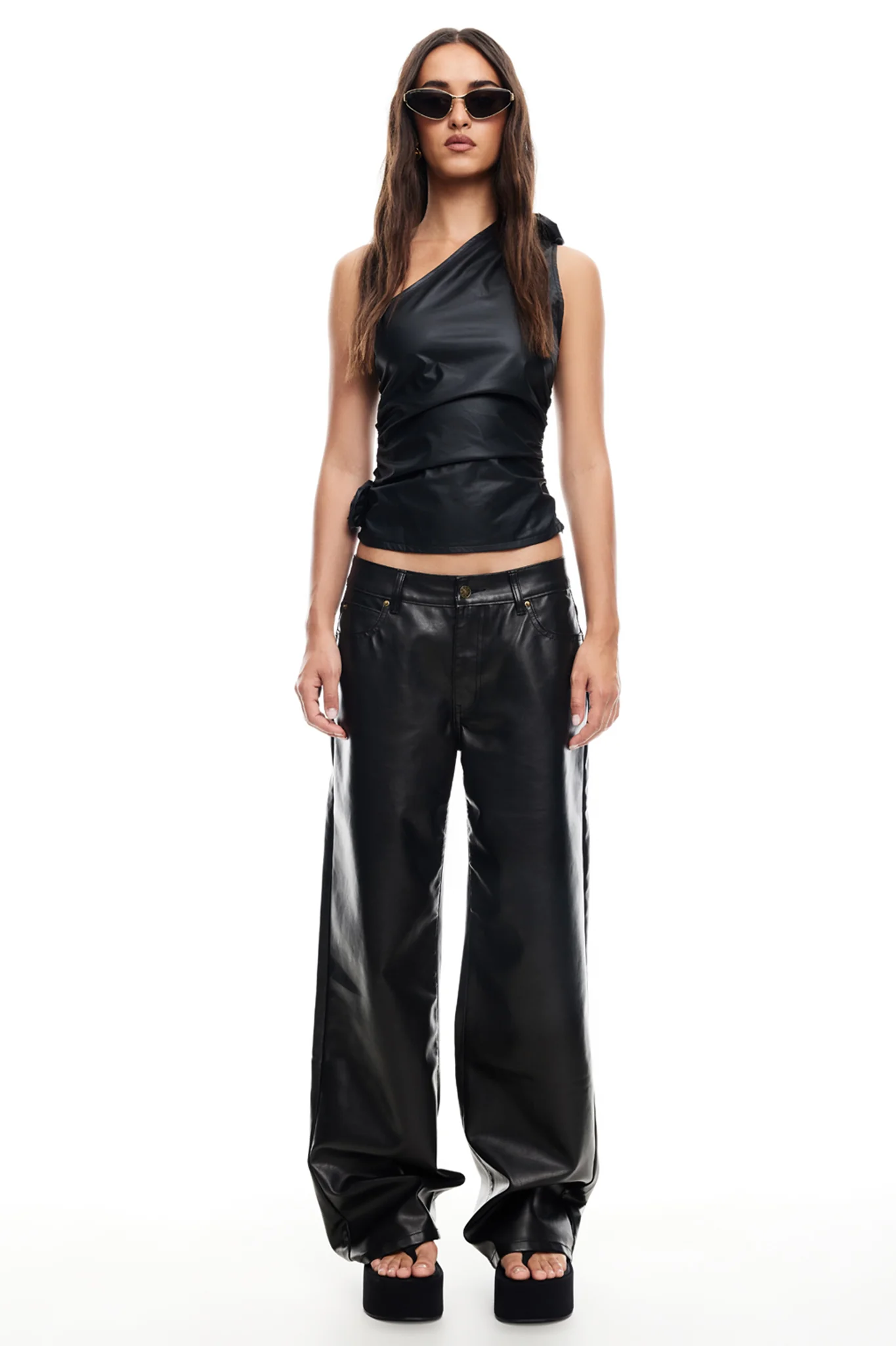 LIONESS Top Model Pants Onyx - Image 3