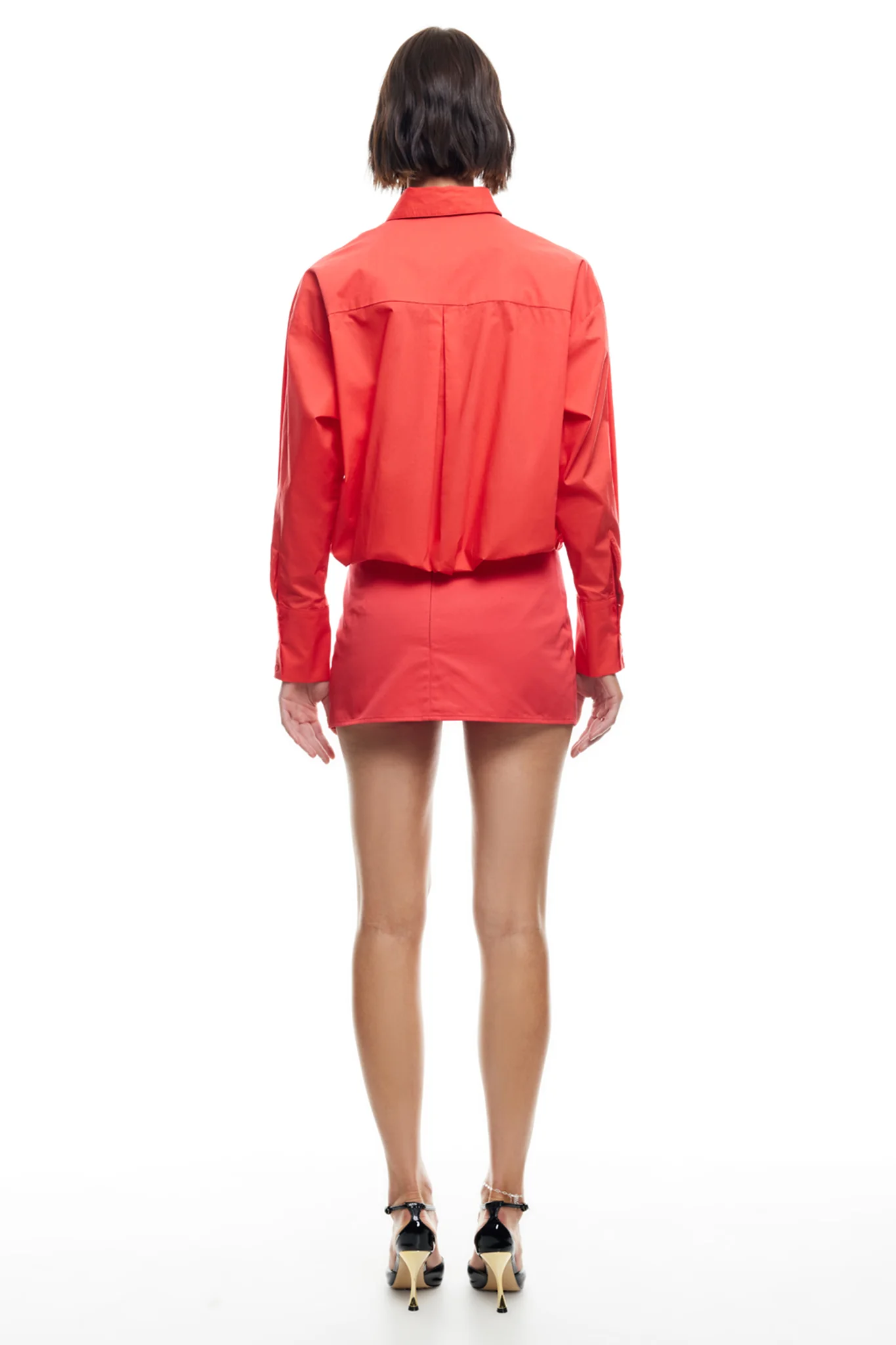 LIONESS Valentino Tie Shirt Crimson - Image 3