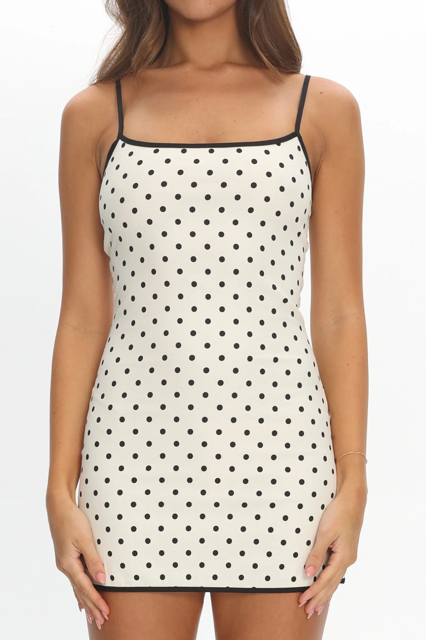 LIONESS Voyage Mini Dress Moonlight Polka - Image 4