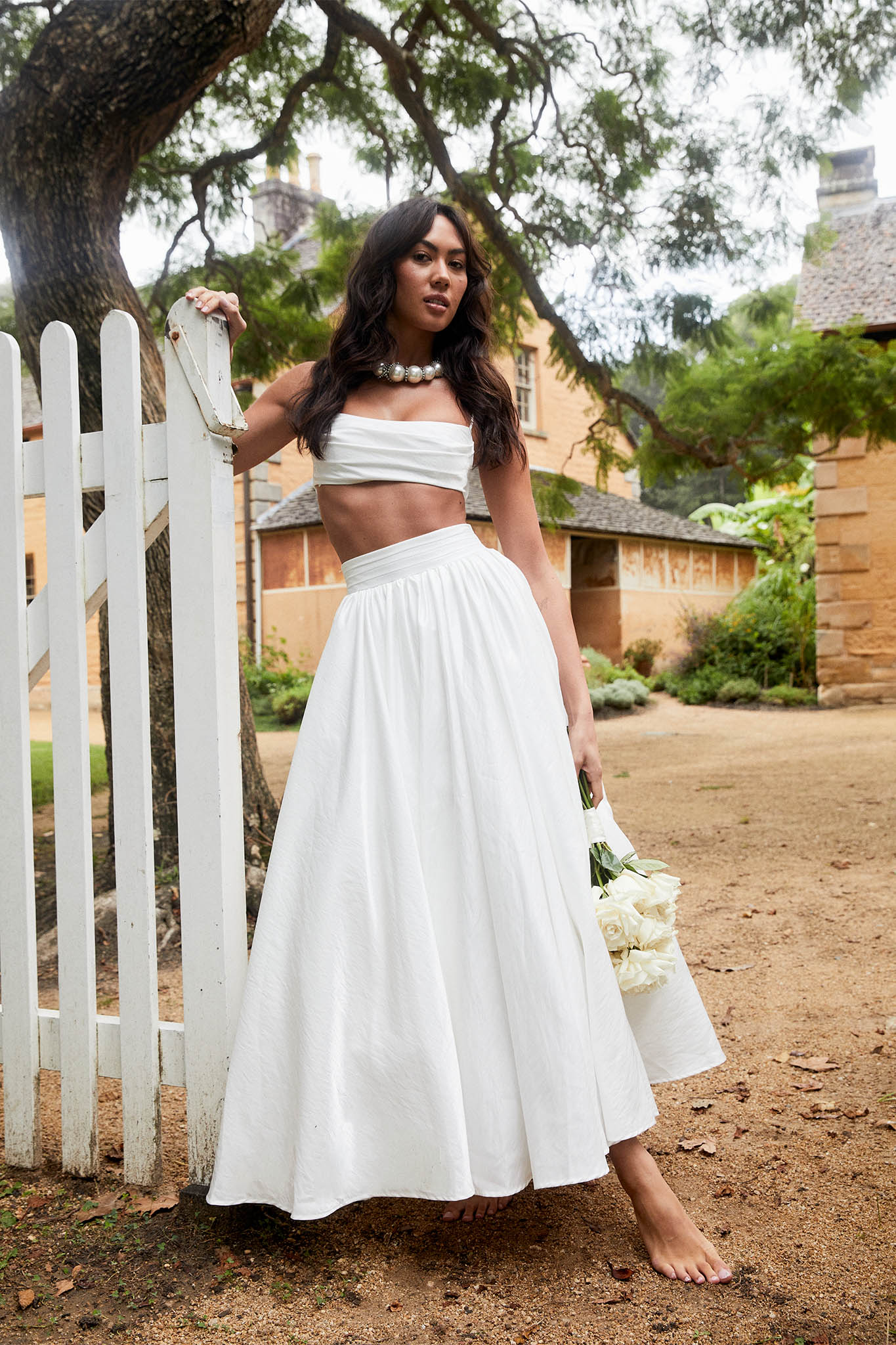 Love Songs Crop Top White - Image 7