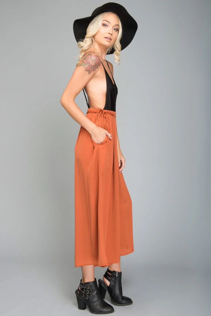 Lucy Loose Fit Wide Leg Pants Bronze - Image 3