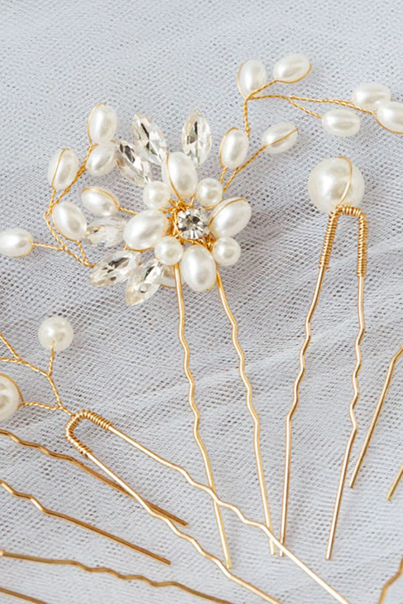 Marita Pearl Hair Pin - Image 2