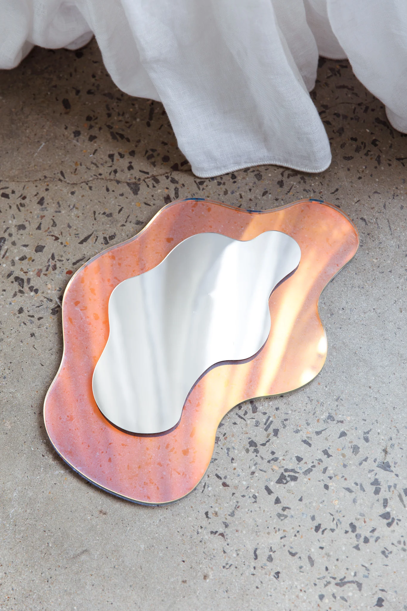 Matisse Decorative Iridescent Irregular Mirror - Image 3