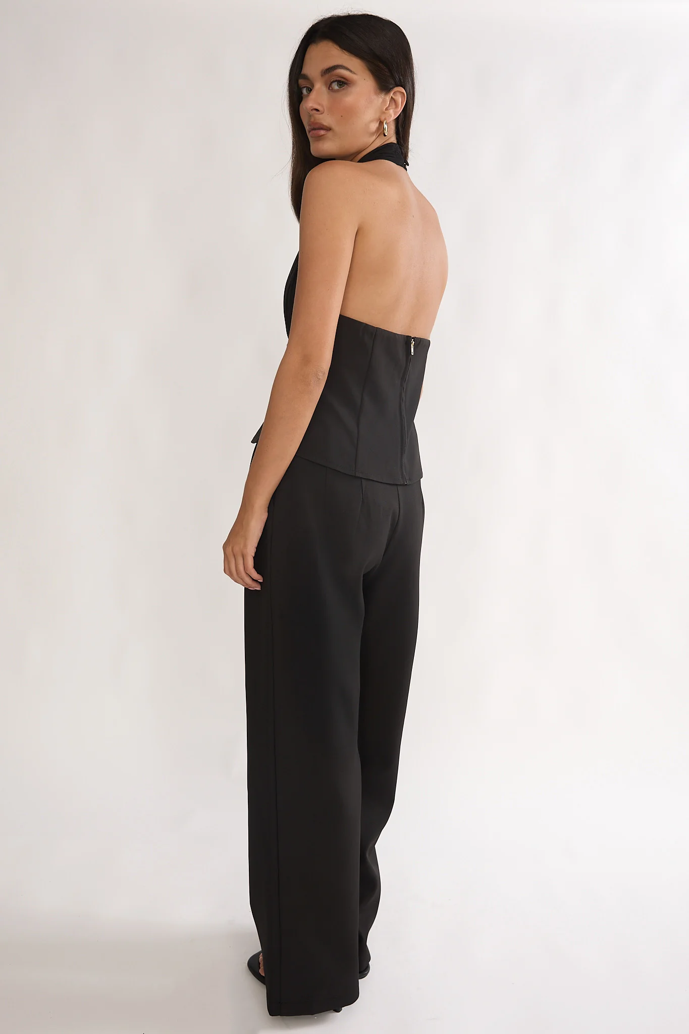 Meri Side Pocket Trouser Pants Black - Image 3