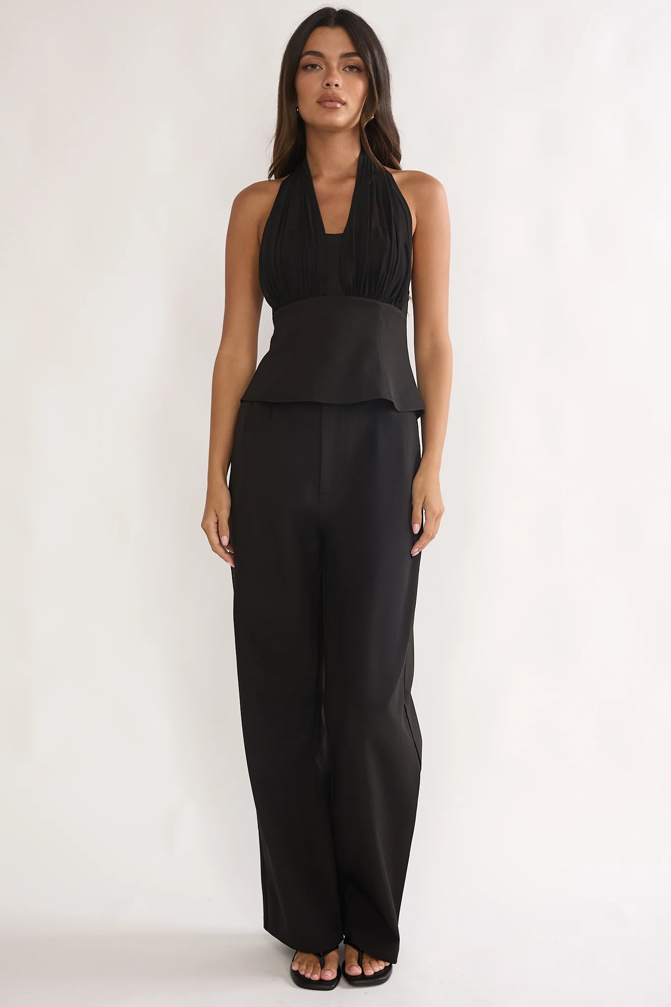 Meri Side Pocket Trouser Pants Black - Image 4