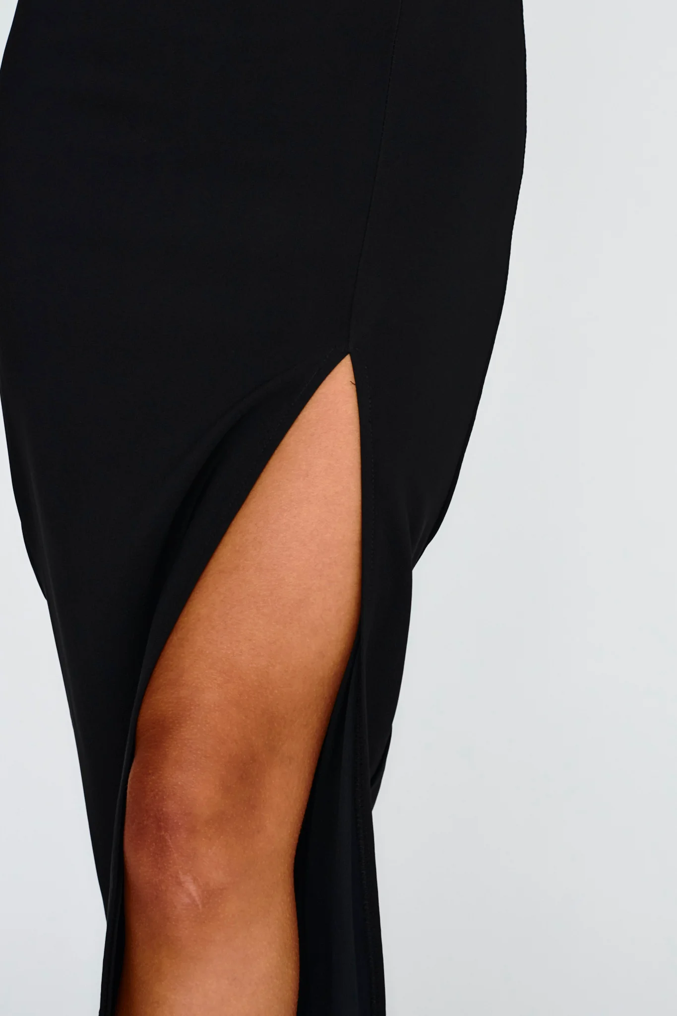 Next To You Thigh Split Skirt Black - Image 3