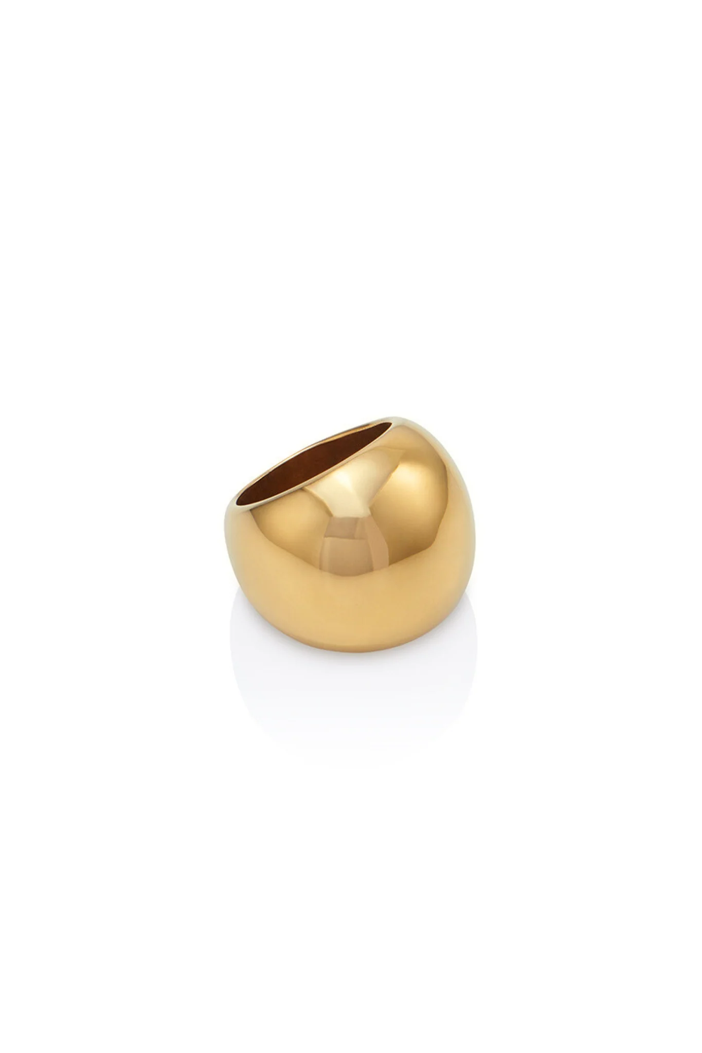 NOAH Chunky Ring Large Gold - Image 2