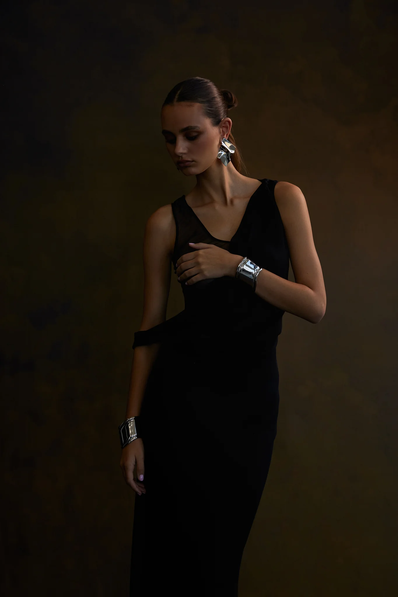NOAH Wave Cuff Silver - Image 5