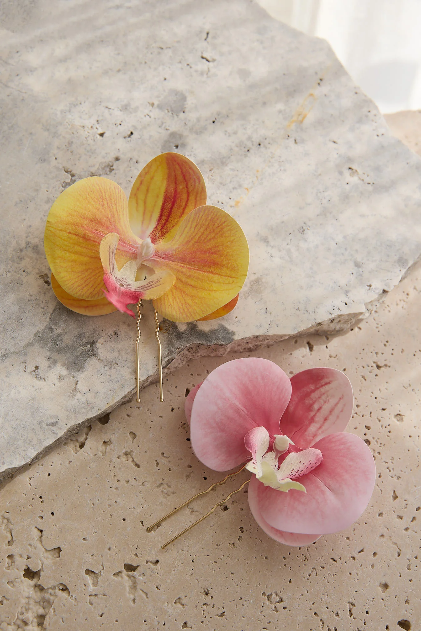 Orchid Hair Pin Fuchsia - Image 2