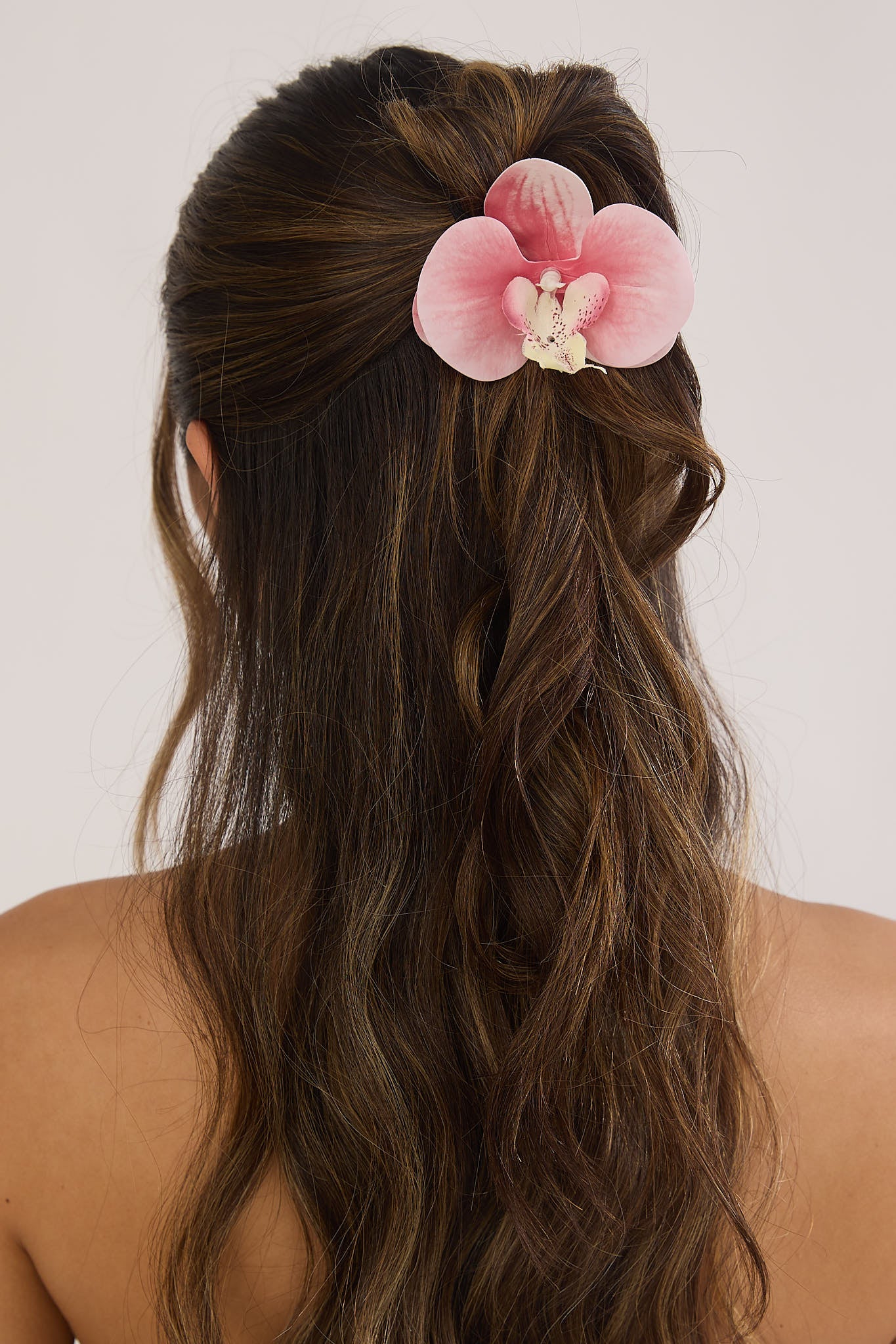 Orchid Hair Pin Fuchsia - Image 3